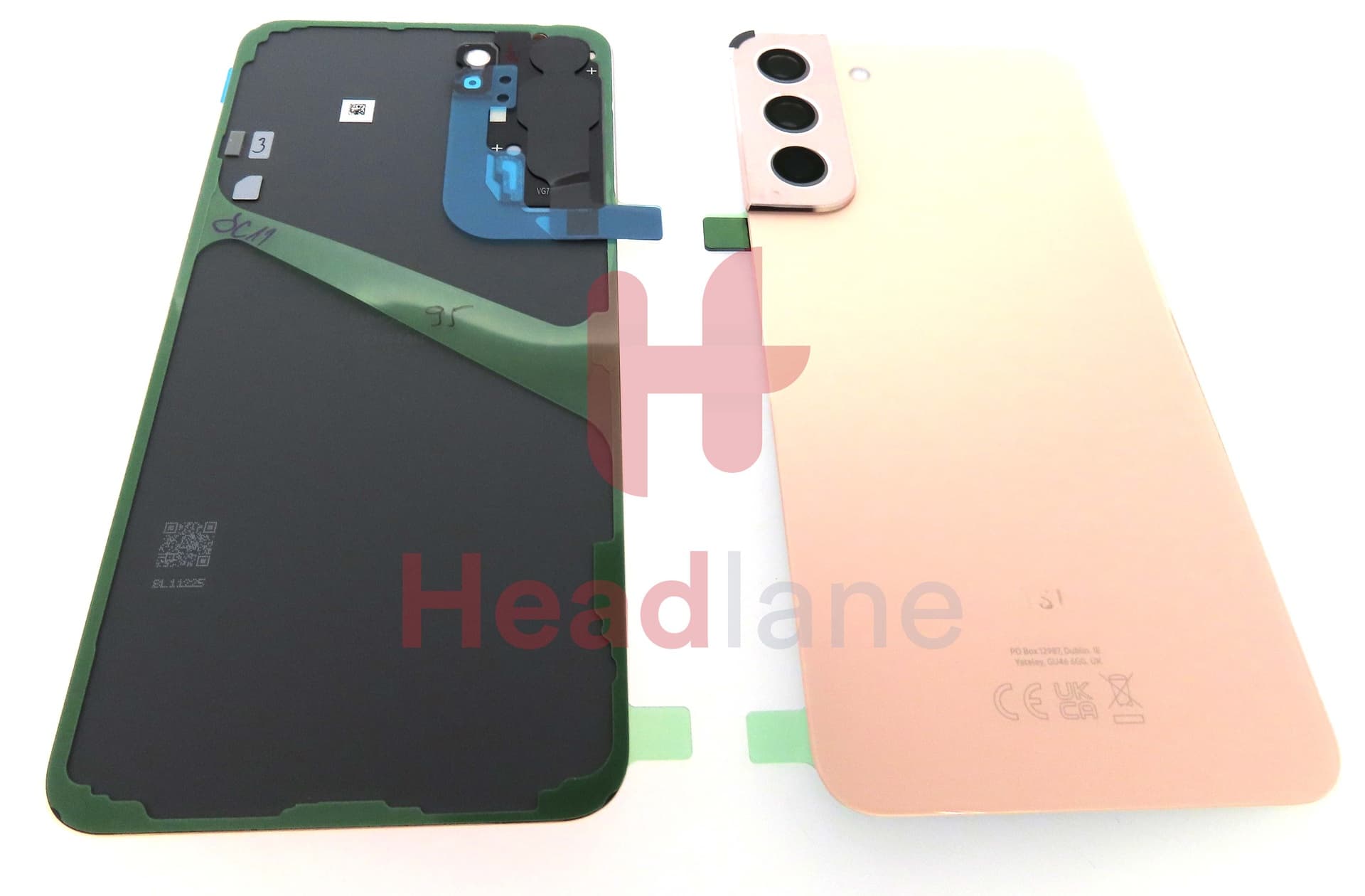 Samsung SM-S906 Galaxy S22+ / Plus Back / Battery Cover - Pink Gold - view 3