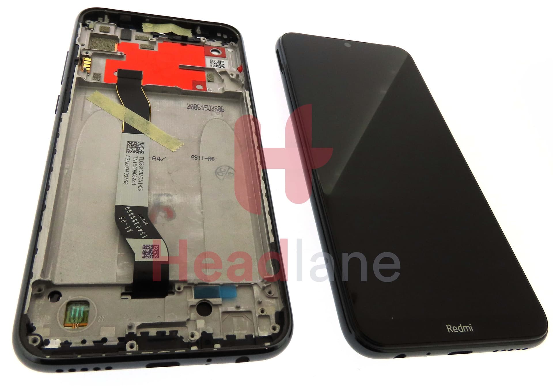 Xiaomi Redmi Note 8T LCD Display / Screen + Touch - Black - view 2