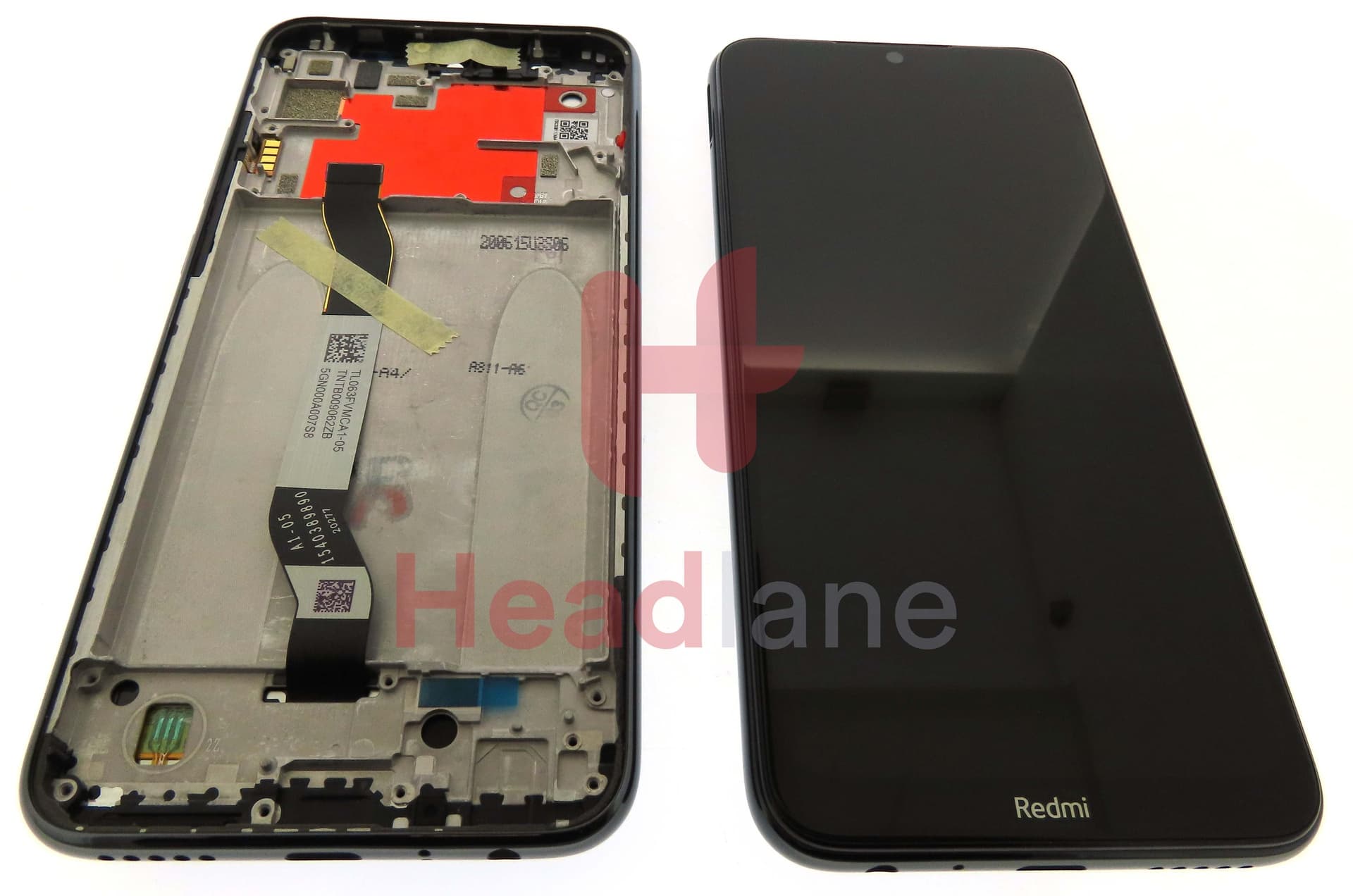 Xiaomi Redmi Note 8T LCD Display / Screen + Touch - Black - view 3