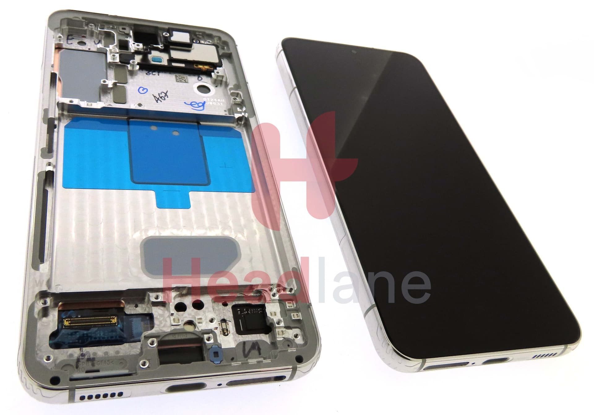 Samsung SM-S901 Galaxy S22 LCD Display / Screen + Touch - Phantom White - view 2