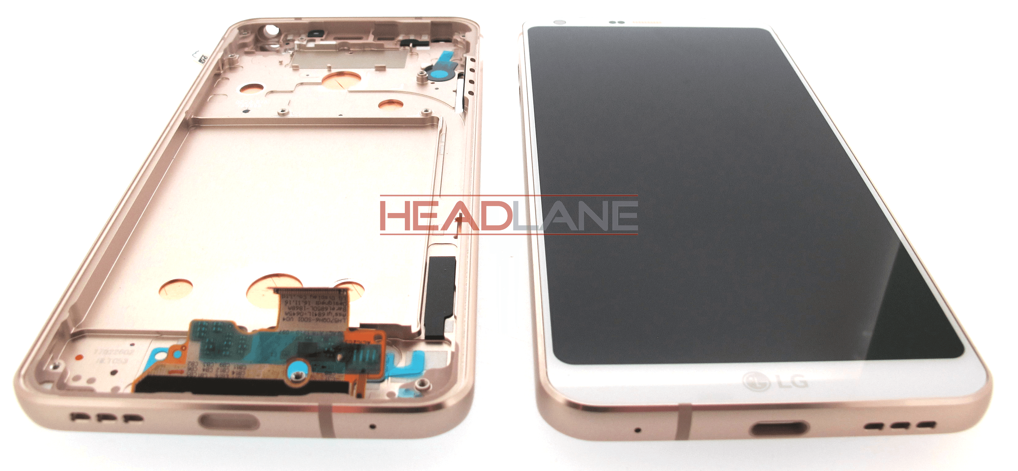 LG H870 G6 LCD Display / Screen + Touch - White - view 2