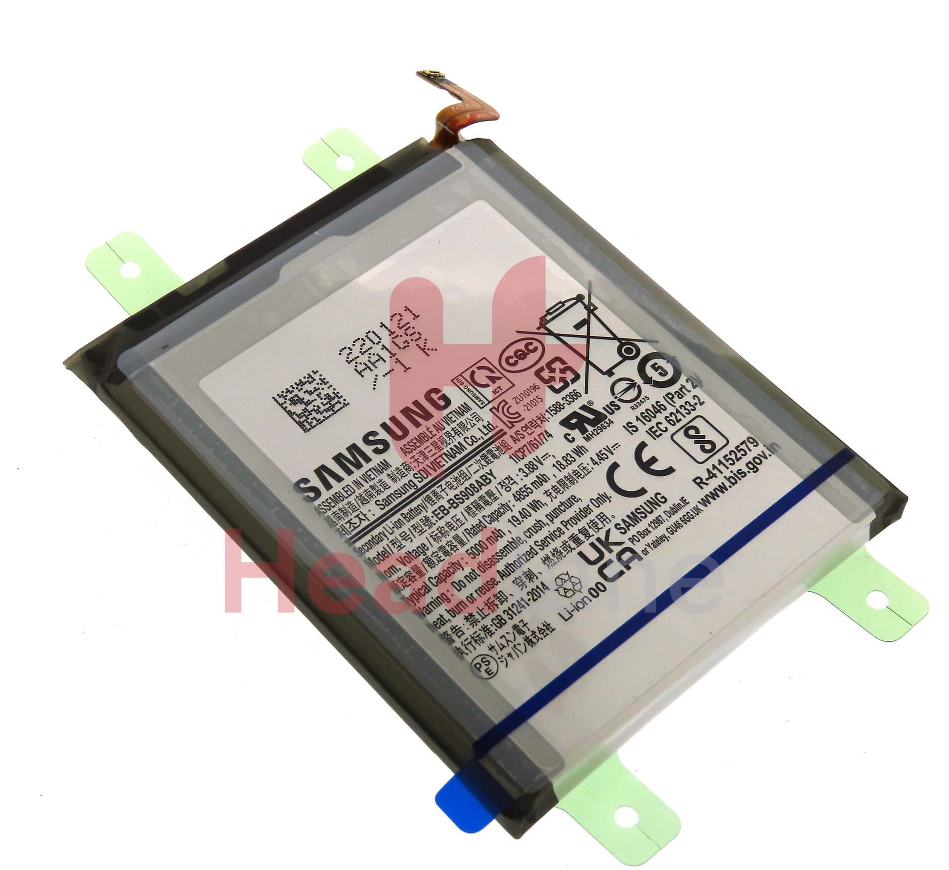 Samsung SM-S908 Galaxy S22 Ultra EB-BS908ABY Internal Battery - view 2