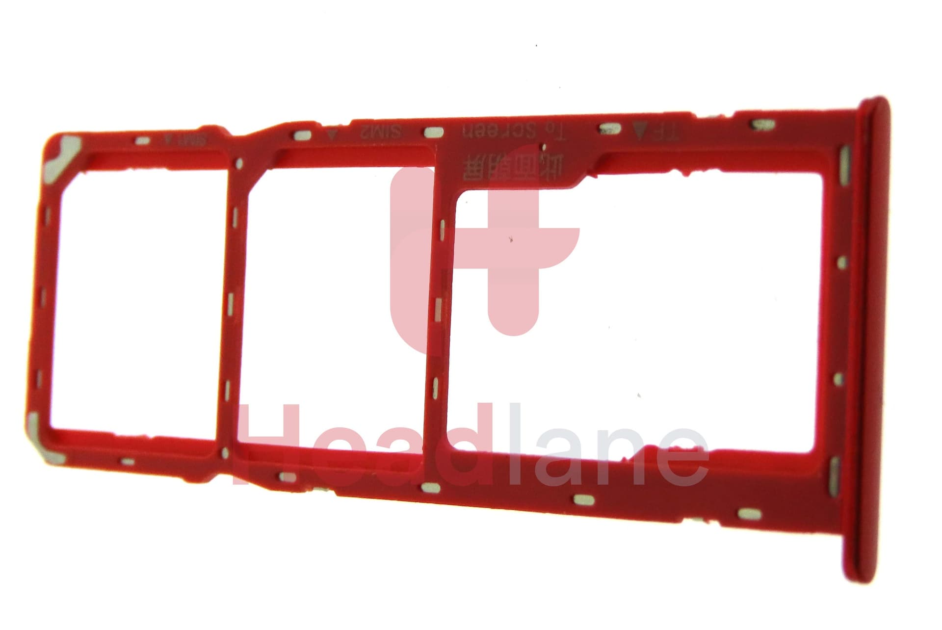 Samsung SM-A207 Galaxy A20s SIM Card Tray (Dual SIM) - Red - view 2