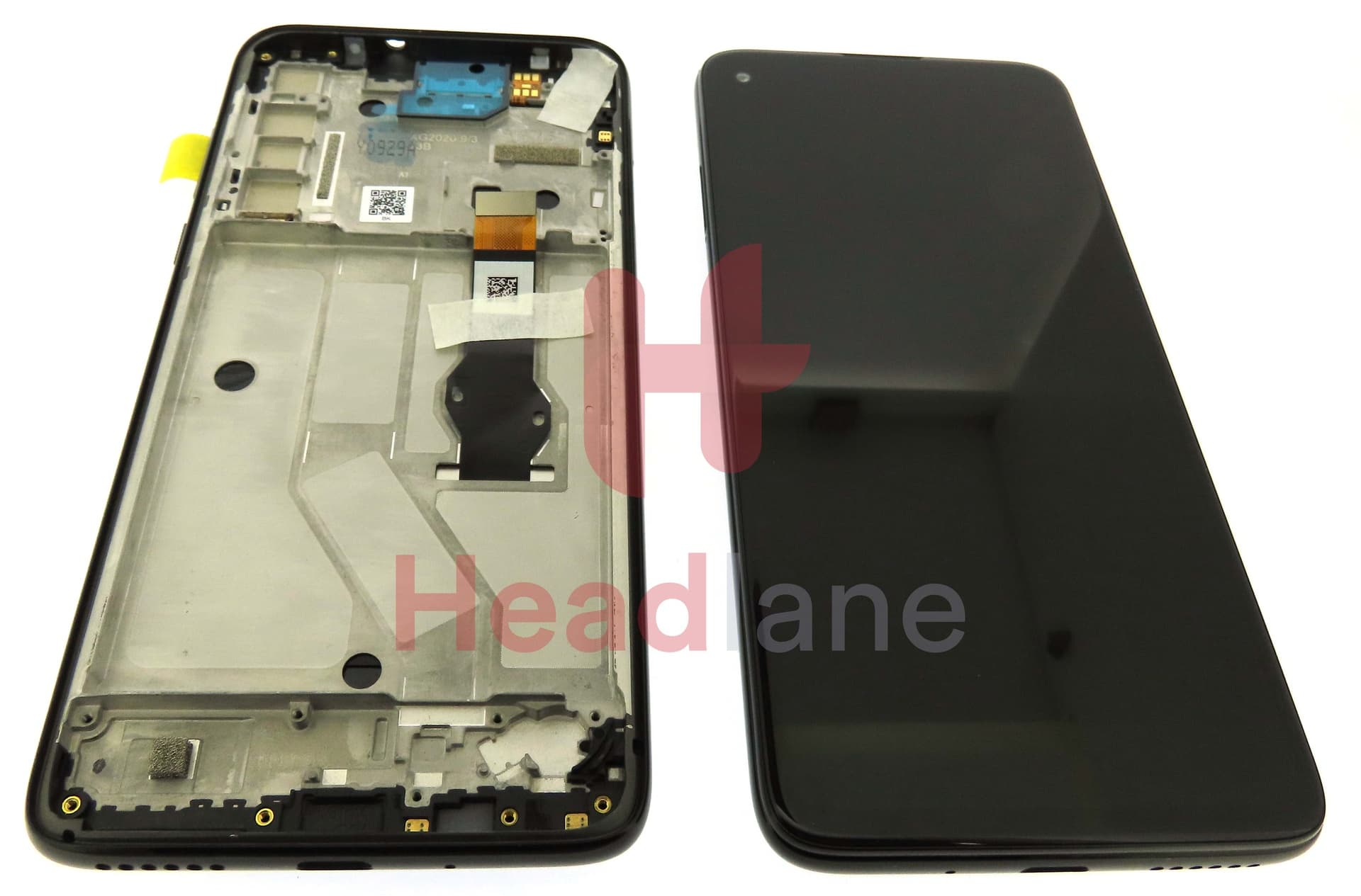 Motorola XT2041 Moto G8 Power LCD Display / Screen + Touch - Black - view 3