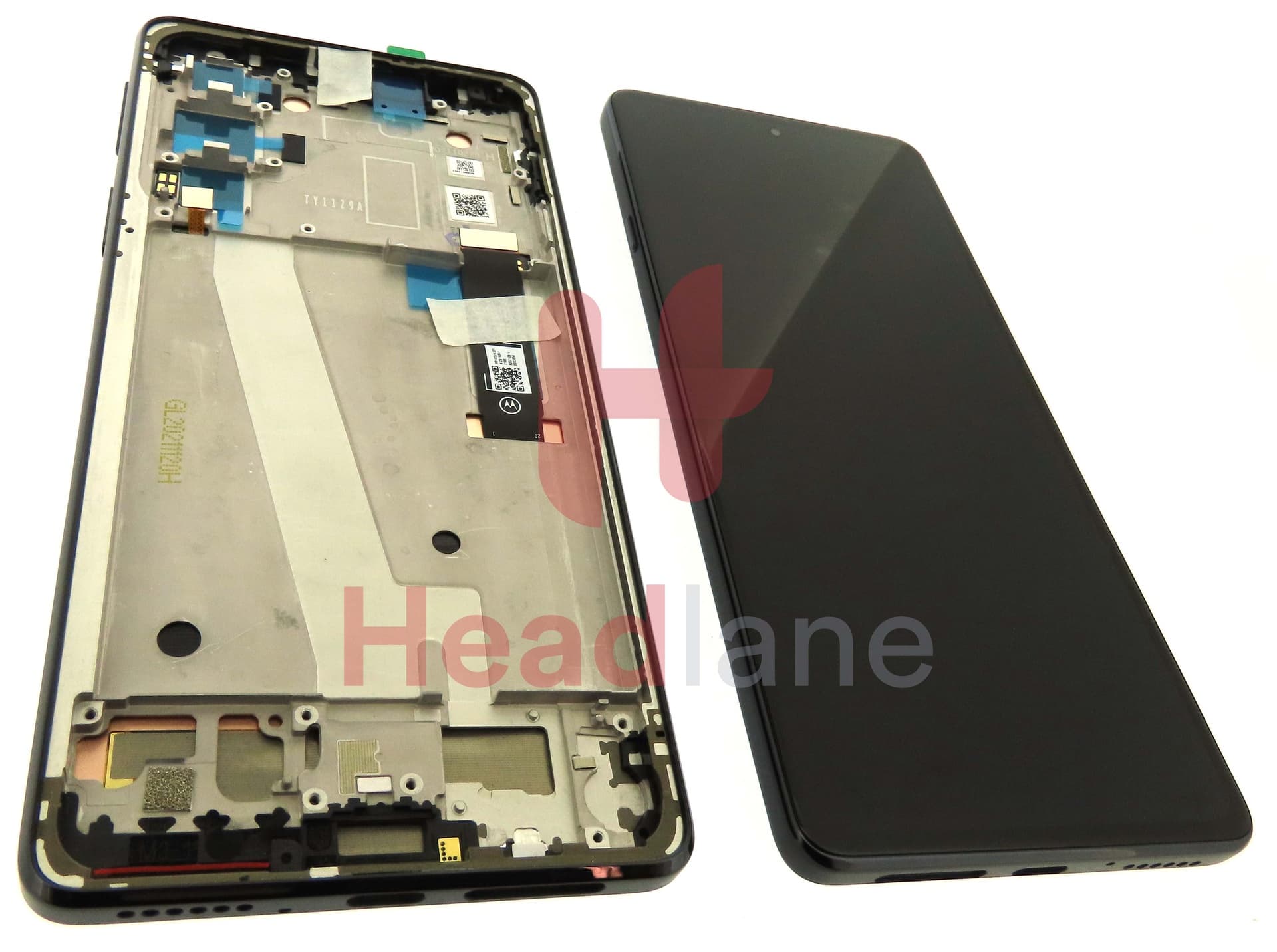 Motorola XT2143 Edge 20 LCD Display / Screen + Touch - Grey - view 2