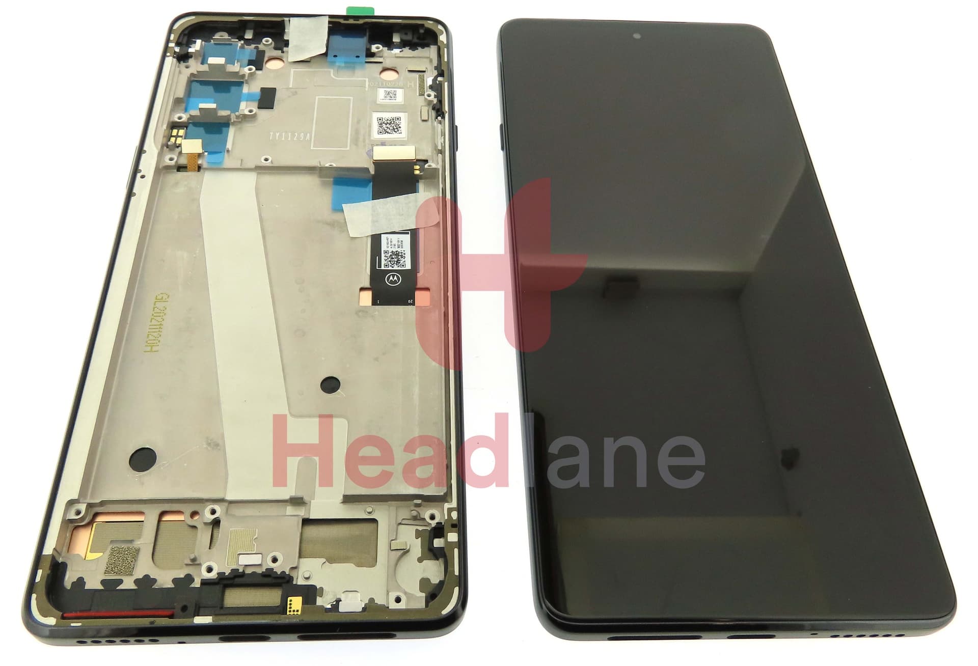 Motorola XT2143 Edge 20 LCD Display / Screen + Touch - Grey - view 3