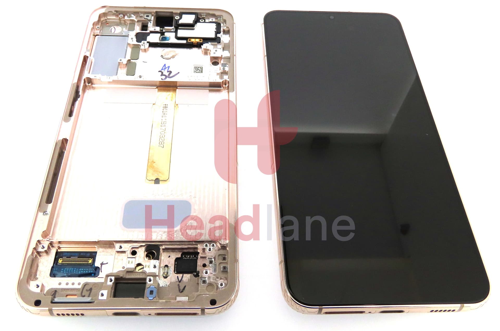 Samsung SM-S906 Galaxy S22+ / Plus LCD Display / Screen + Touch - Pink Gold - view 2