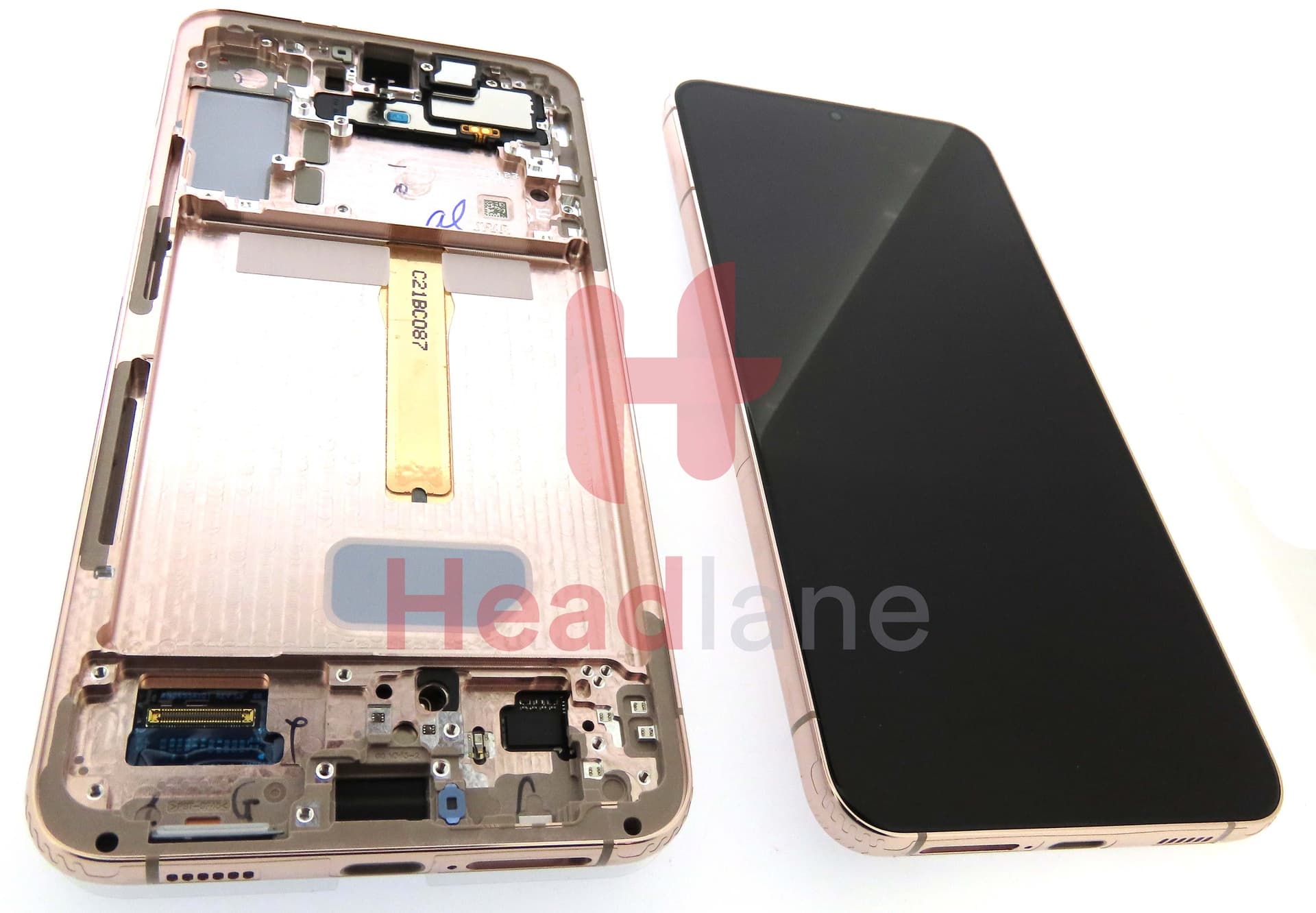Samsung SM-S906 Galaxy S22+ / Plus LCD Display / Screen + Touch - Pink Gold - view 2