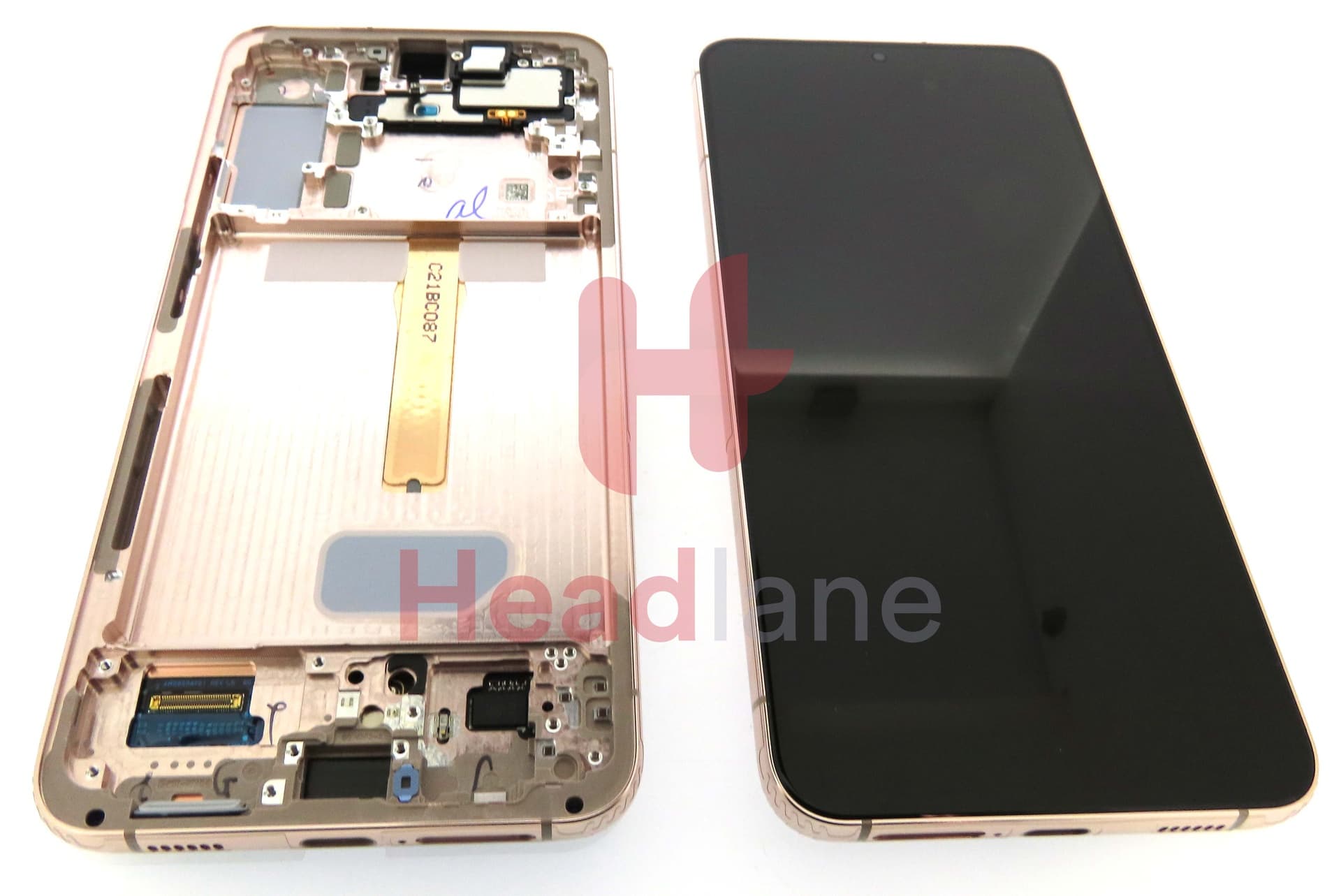 Samsung SM-S906 Galaxy S22+ / Plus LCD Display / Screen + Touch - Pink Gold - view 3