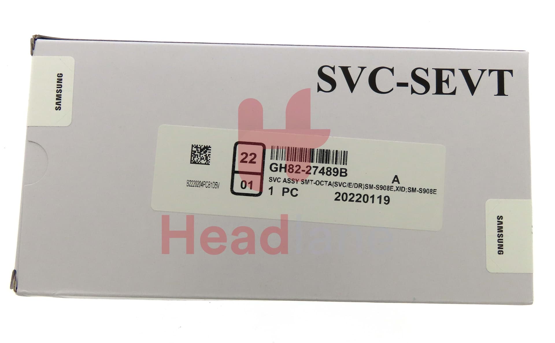 Samsung SM-S908 Galaxy S22 Ultra LCD Display / Screen + Touch - Burgundy - view 4