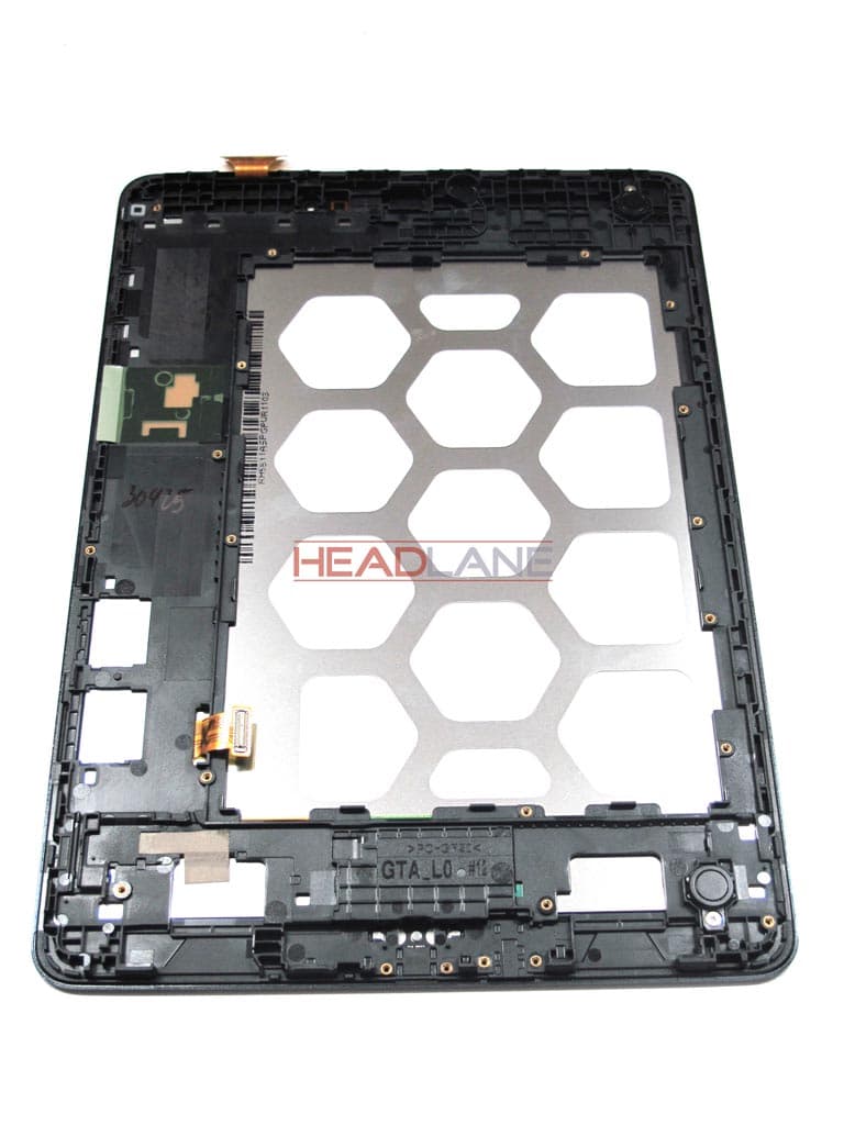 Samsung SM-T550 Galaxy Tab A LCD Display / Screen + Touch - Black (No Box) - view 2