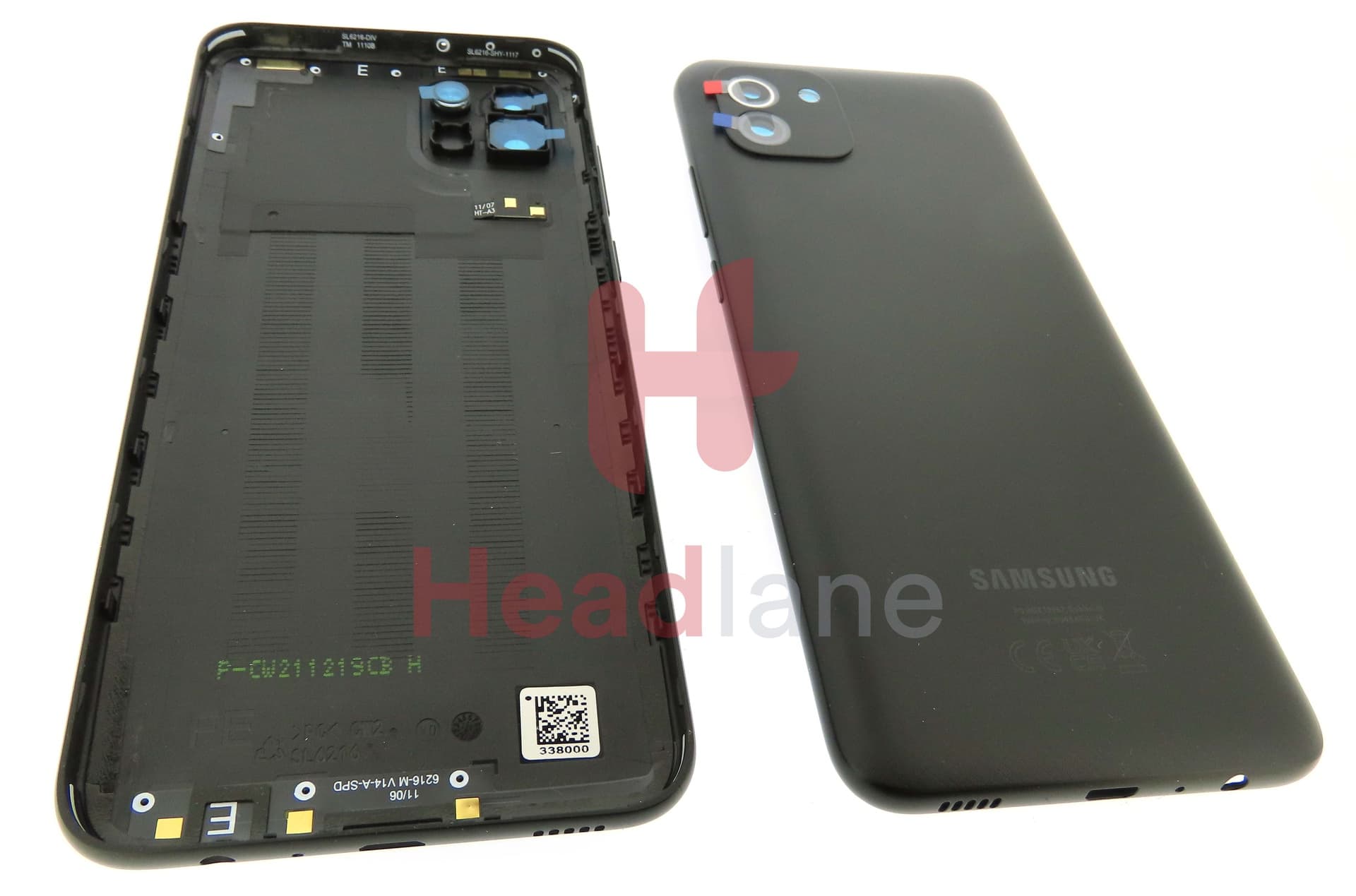 Samsung SM-A035 Galaxy A03 Back / Battery Cover - Black - view 2