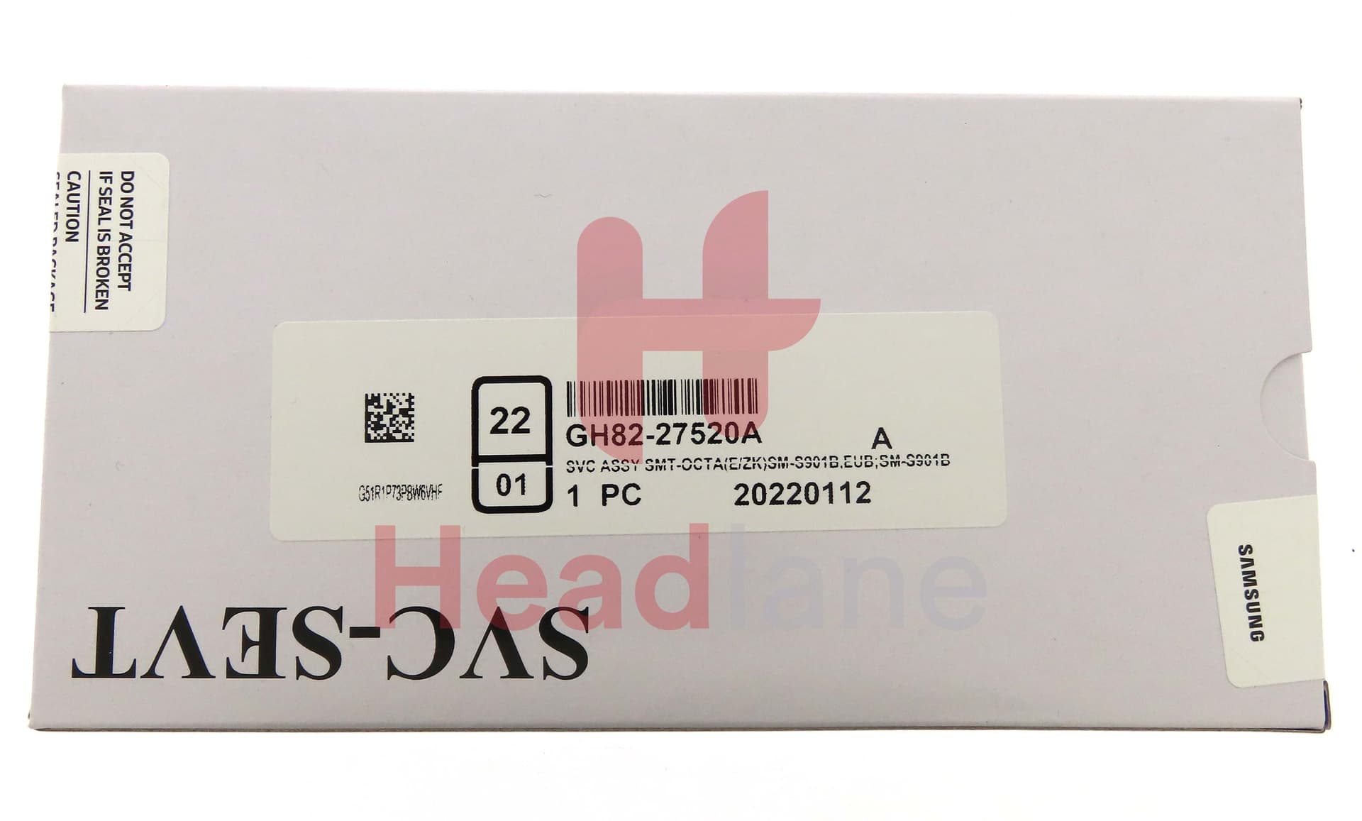 Samsung SM-S901 Galaxy S22 LCD Display / Screen + Touch - Phantom Black - view 4