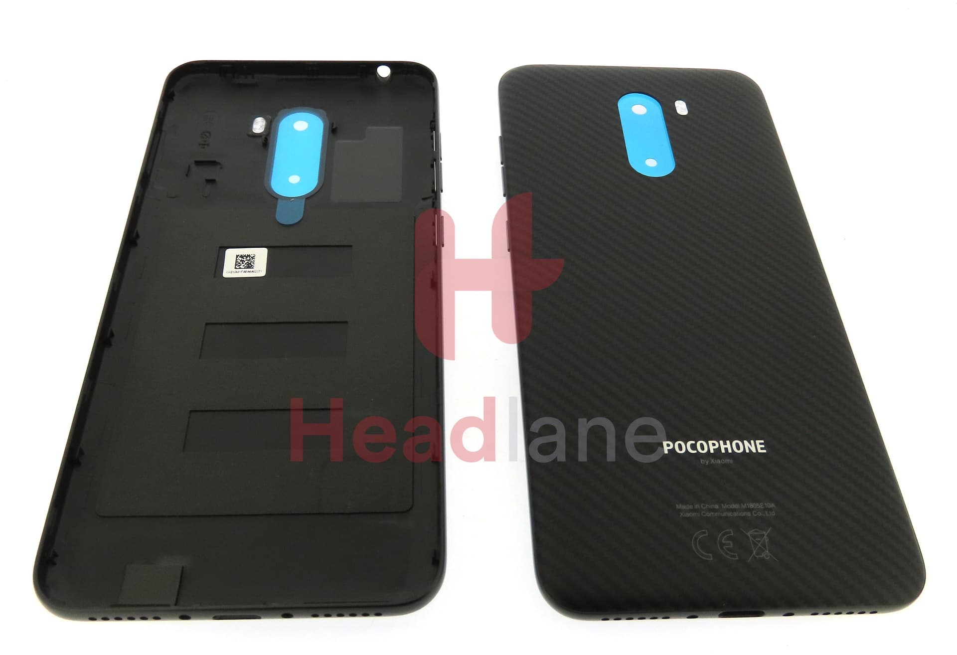 Xiaomi Pocophone F1 Back / Battery Cover - Kevlar Black - view 2