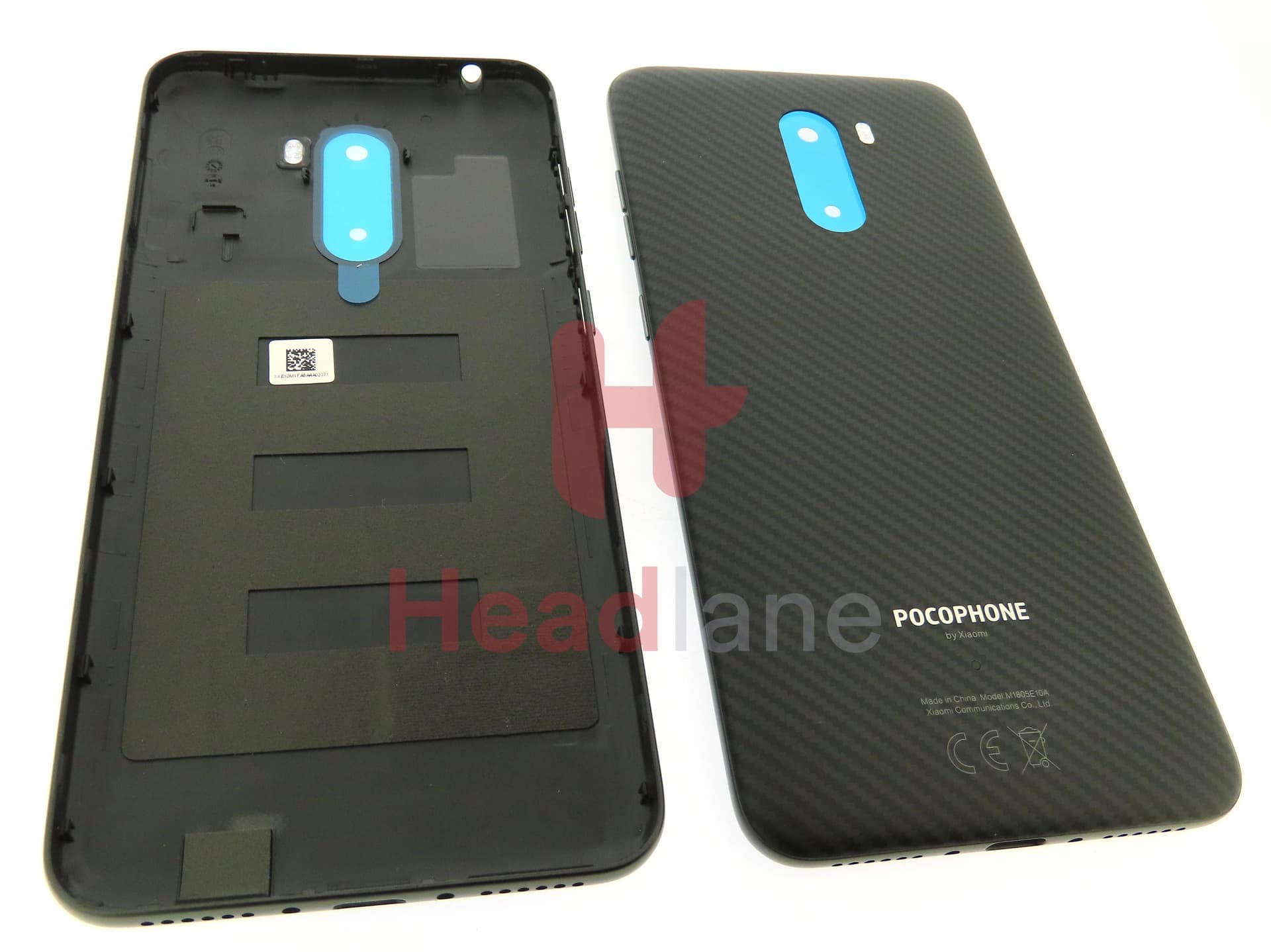 Xiaomi Pocophone F1 Back / Battery Cover - Kevlar Black - view 3