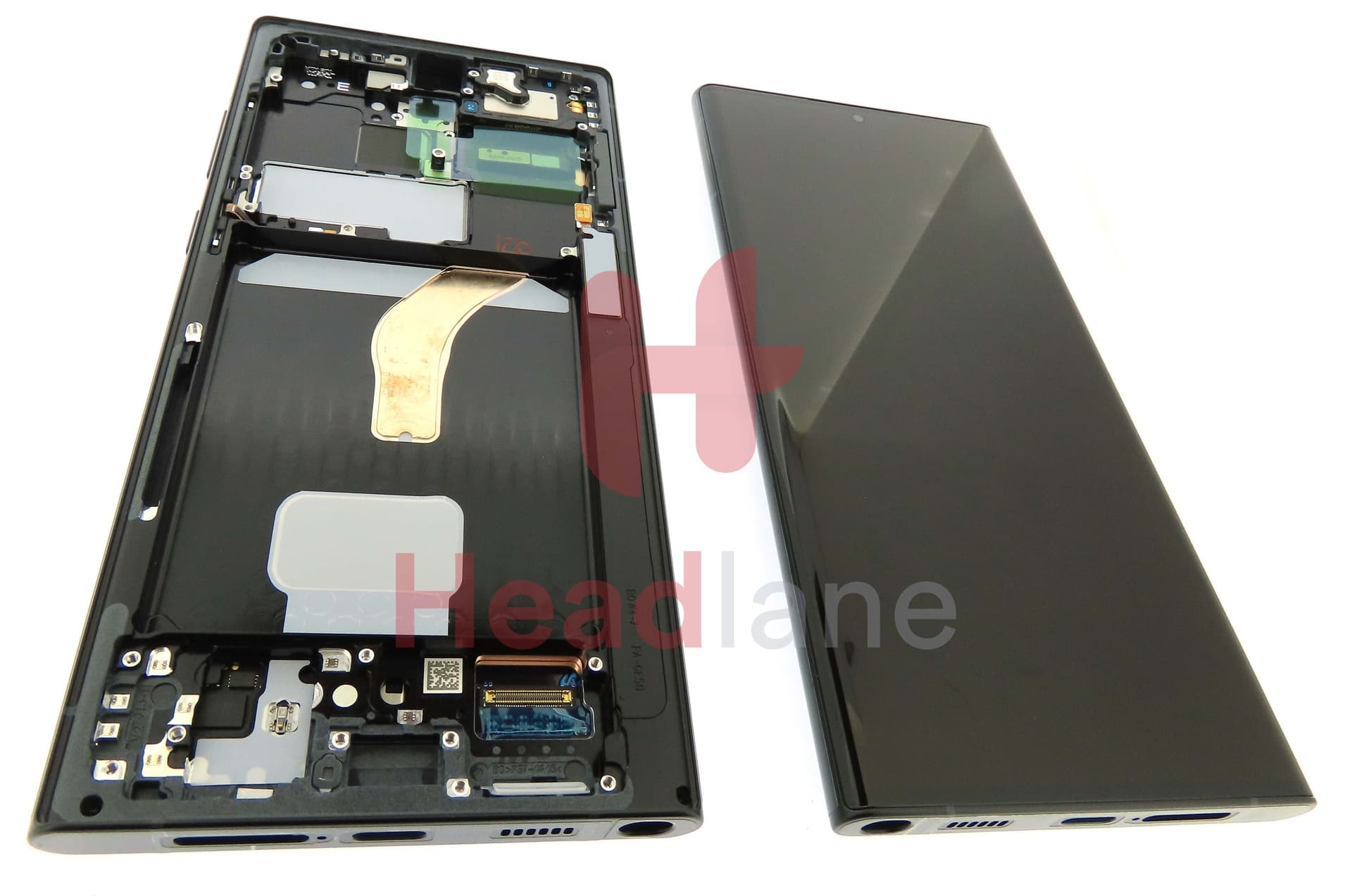 Samsung SM-S908 Galaxy S22 Ultra LCD Display / Screen + Touch - Graphite / Sky Blue / Red - view 2