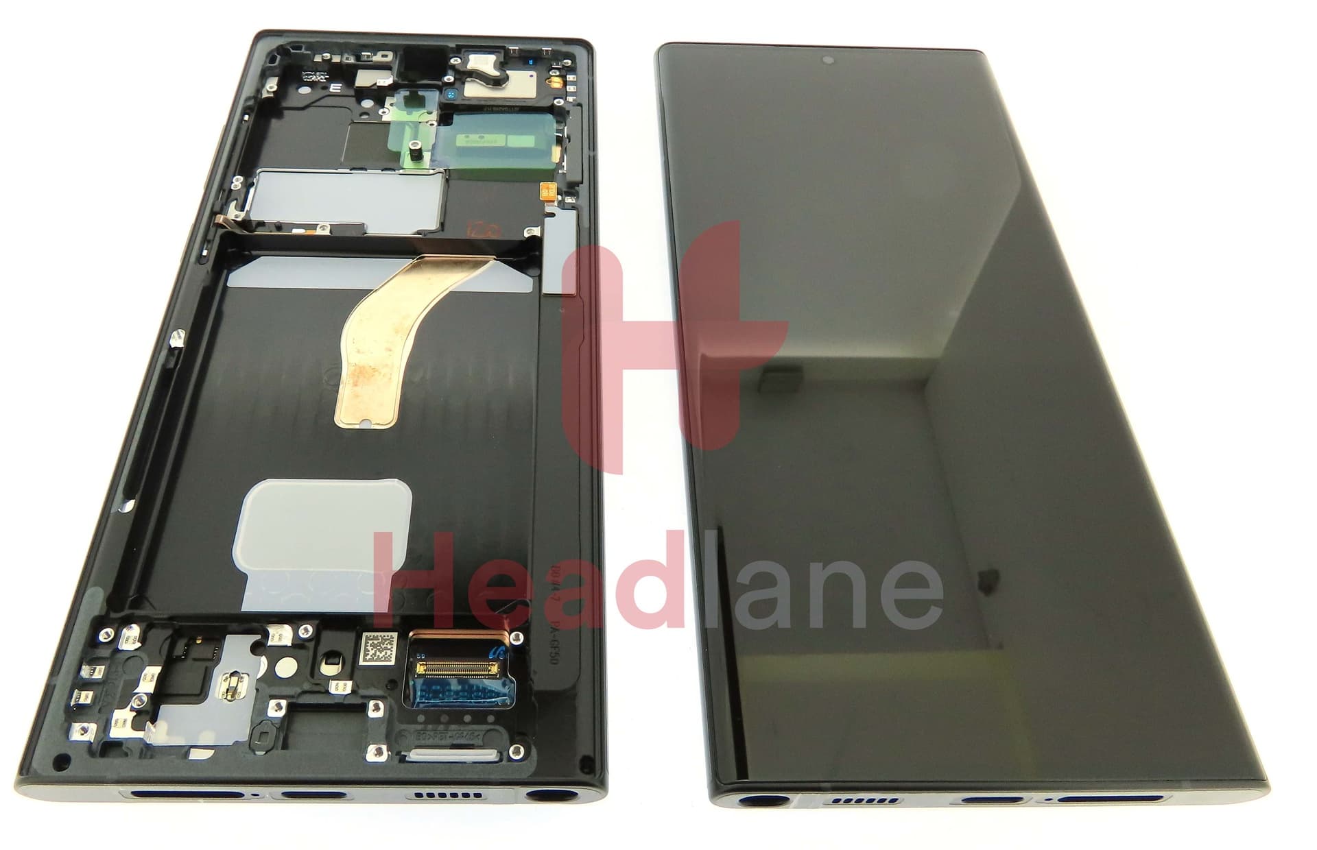 Samsung SM-S908 Galaxy S22 Ultra LCD Display / Screen + Touch - Graphite / Sky Blue / Red - view 3