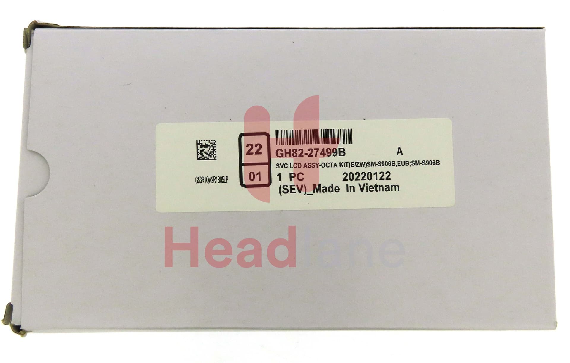 Samsung SM-S906 Galaxy S22+ / Plus LCD Display / Screen + Touch + Battery - Phantom White - view 4