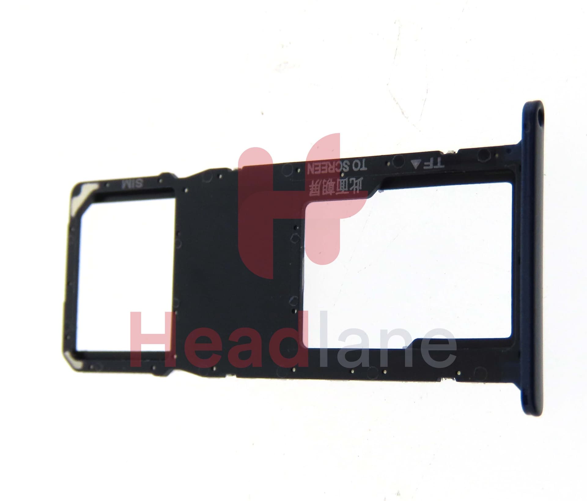 Huawei Y5 (2018) SIM Card Tray - Blue - view 2