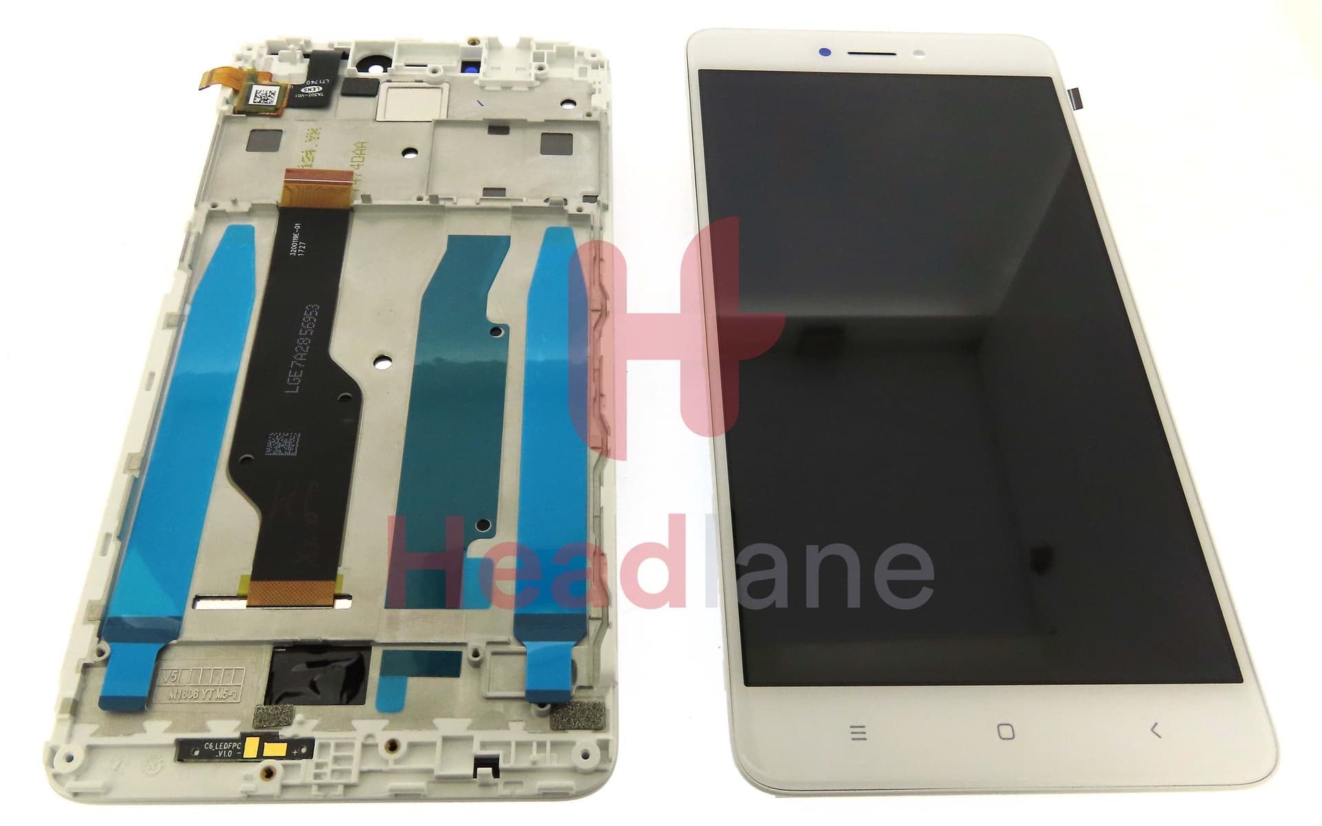 Xiaomi Redmi Note 4 / Note 4X LCD Display / Screen + Touch - White - view 3