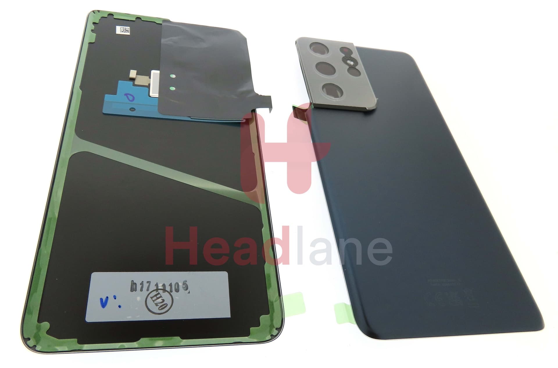 Samsung SM-G998 Galaxy S21 Ultra 5G Back / Battery Cover - Phantom Navy (UKCA) - view 2