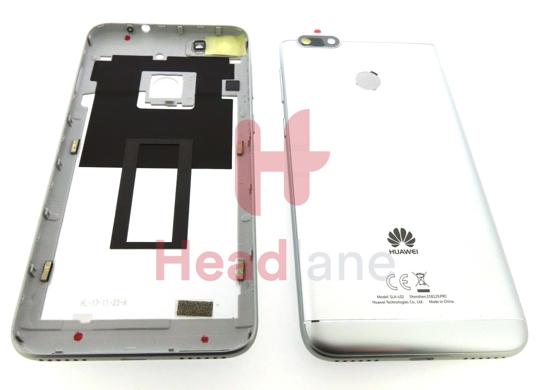 Huawei P9 Lite Mini / Y6 Pro (2017) Back / Battery Cover - Silver - view 2