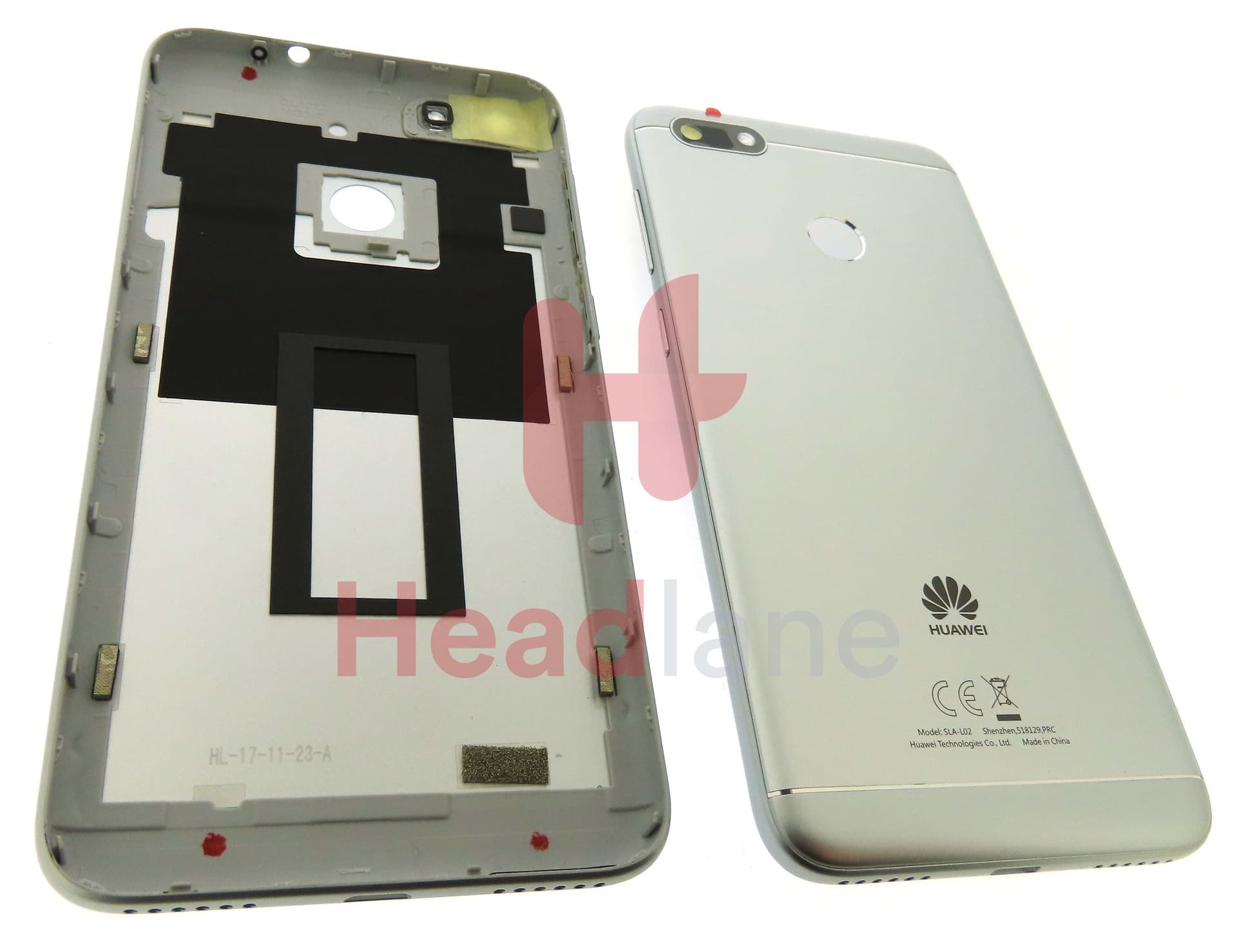 Huawei P9 Lite Mini / Y6 Pro (2017) Back / Battery Cover - Silver - view 3