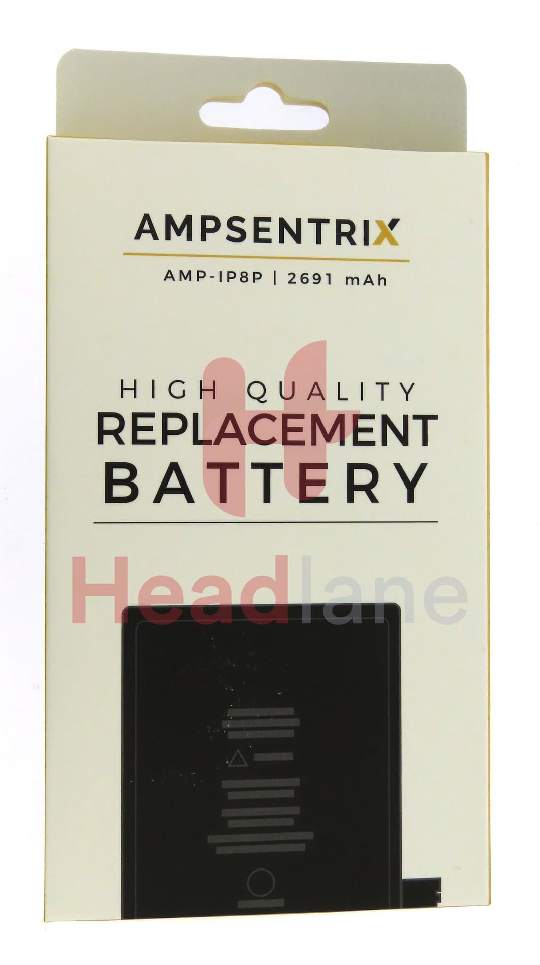Apple iPhone 8 Plus Compatible Replacement Battery (AmpSentrix) - view 3