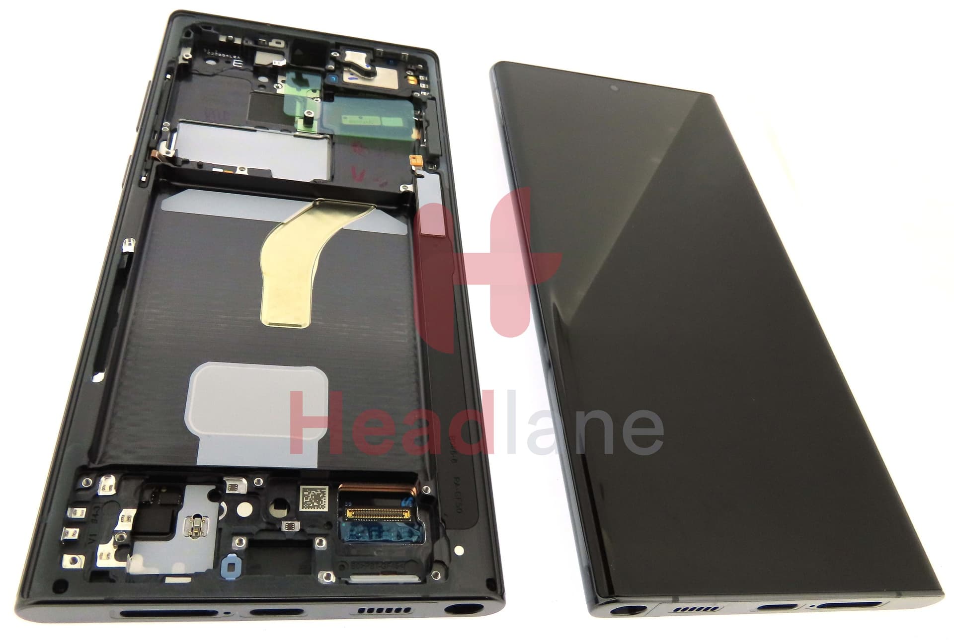 Samsung SM-S908 Galaxy S22 Ultra LCD Display / Screen + Touch - Phantom Black - view 3