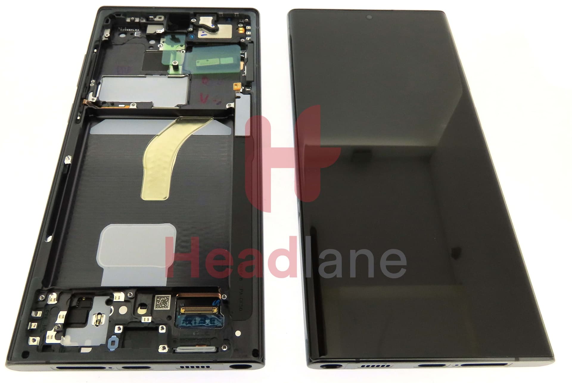 Samsung SM-S908 Galaxy S22 Ultra LCD Display / Screen + Touch - Phantom Black - view 4