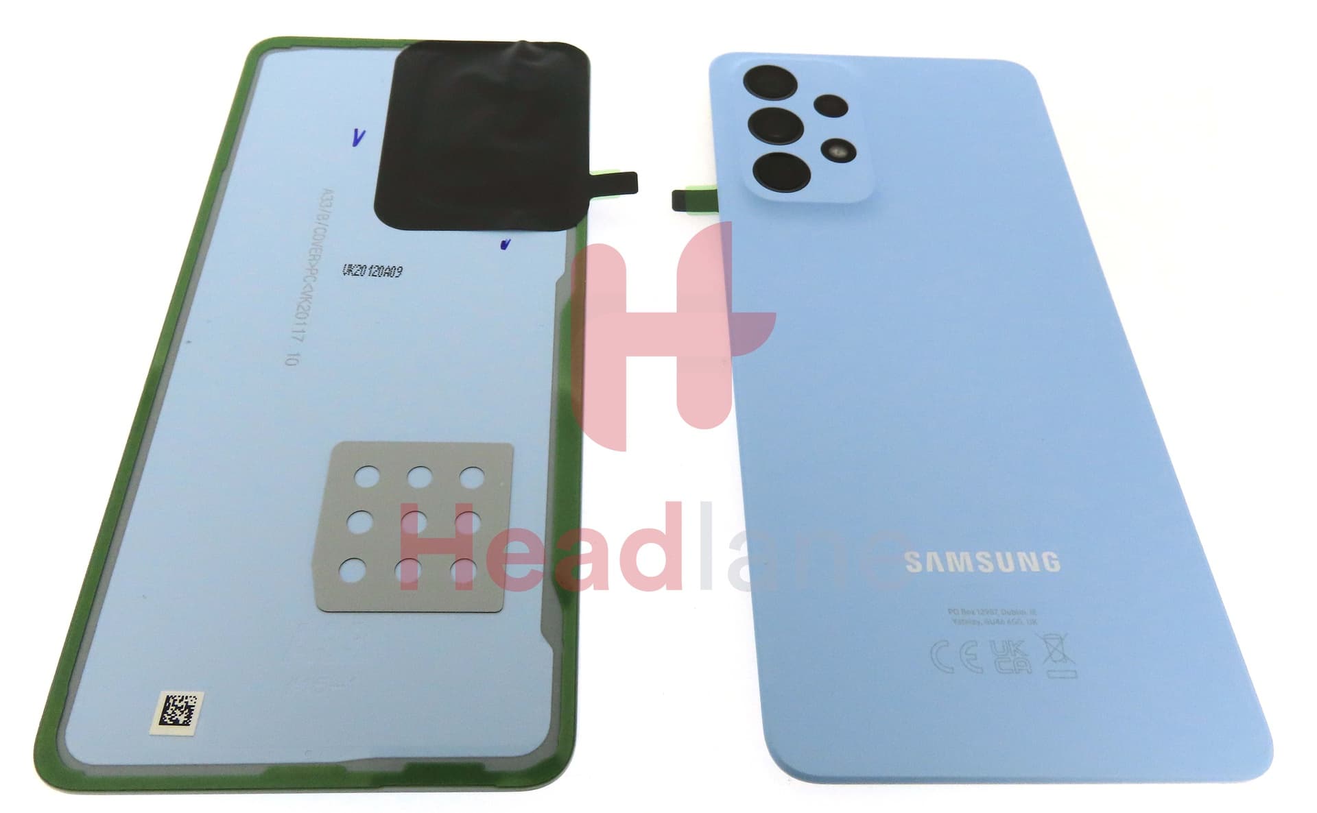 Samsung SM-A336 Galaxy A33 5G Back / Battery Cover - Blue - view 2