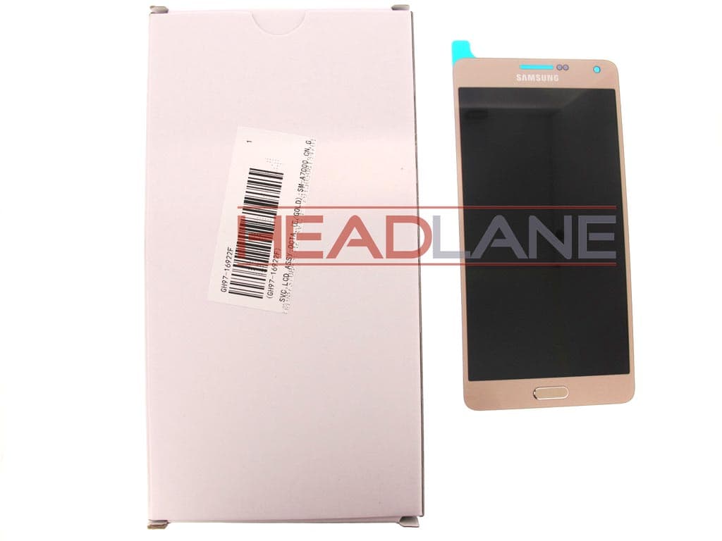 Samsung SM-A700 Galaxy A7 LCD Display / Screen + Touch - Gold 2