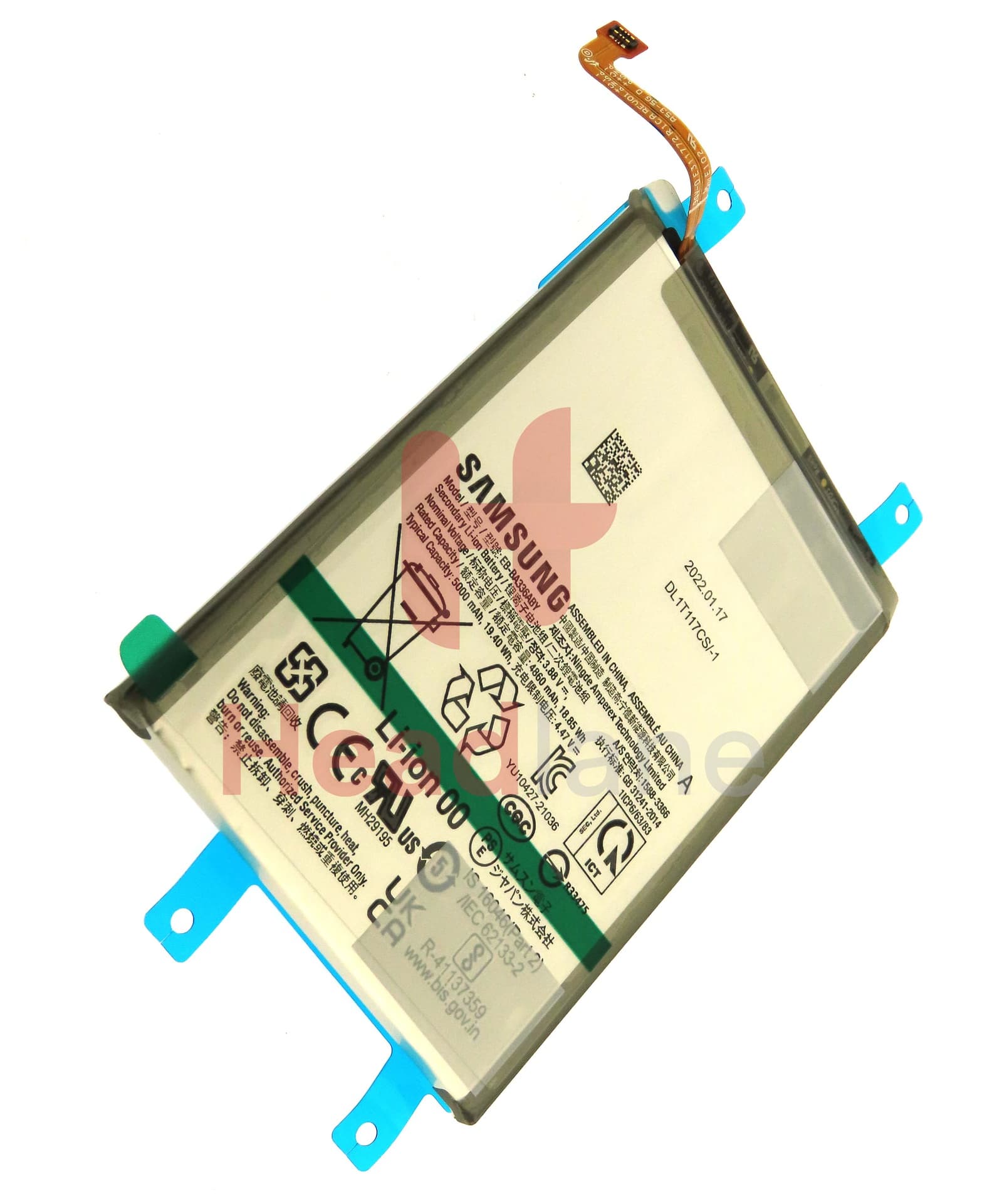 Samsung SM-A336 A536 Galaxy A33 A53 5G EB-BA336ABY 5000mAh Internal Battery - view 2