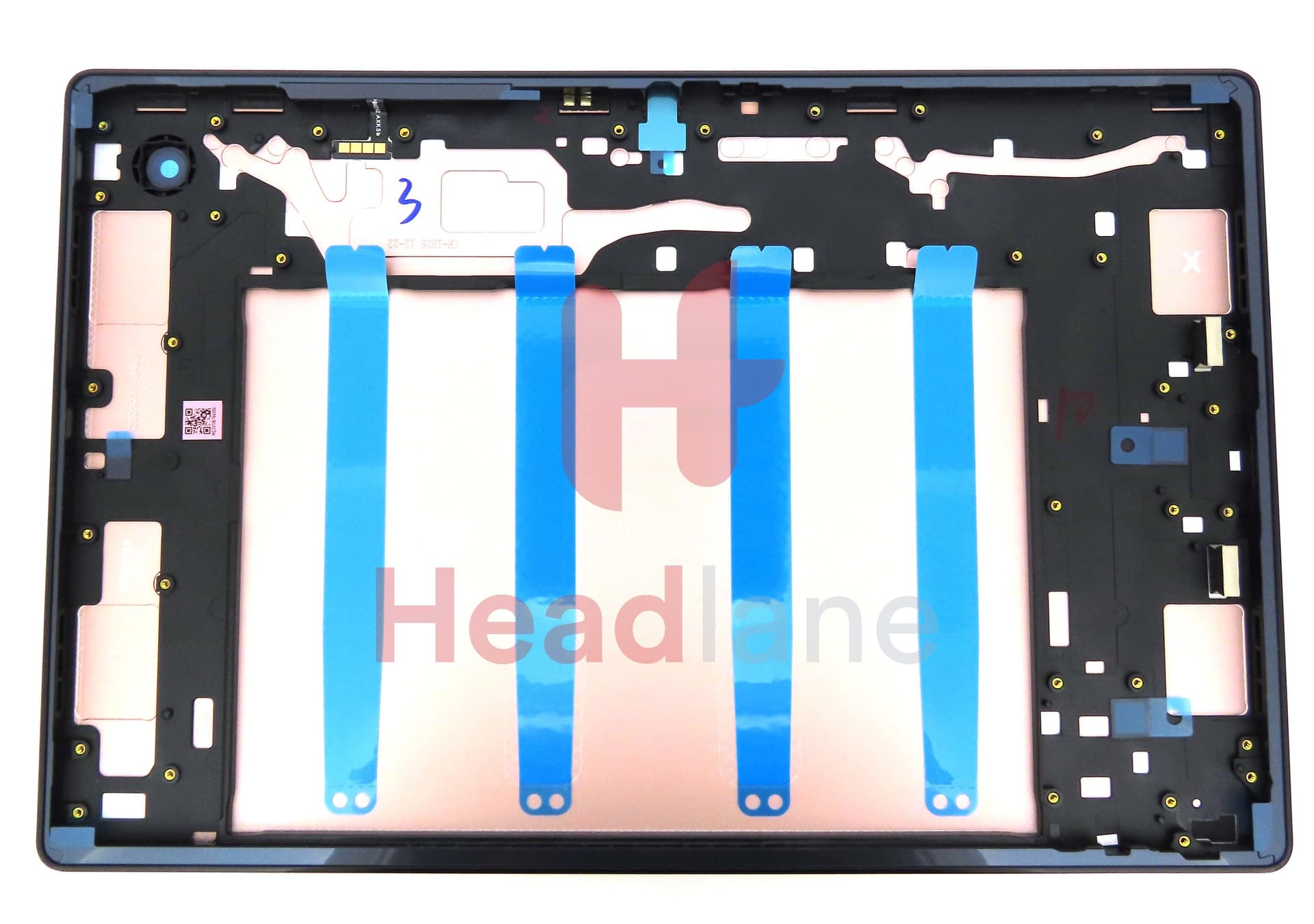 Samsung SM-X200 Galaxy Tab A8 (WiFi) Back / Battery Cover - Pink Gold (UKCA) - view 2