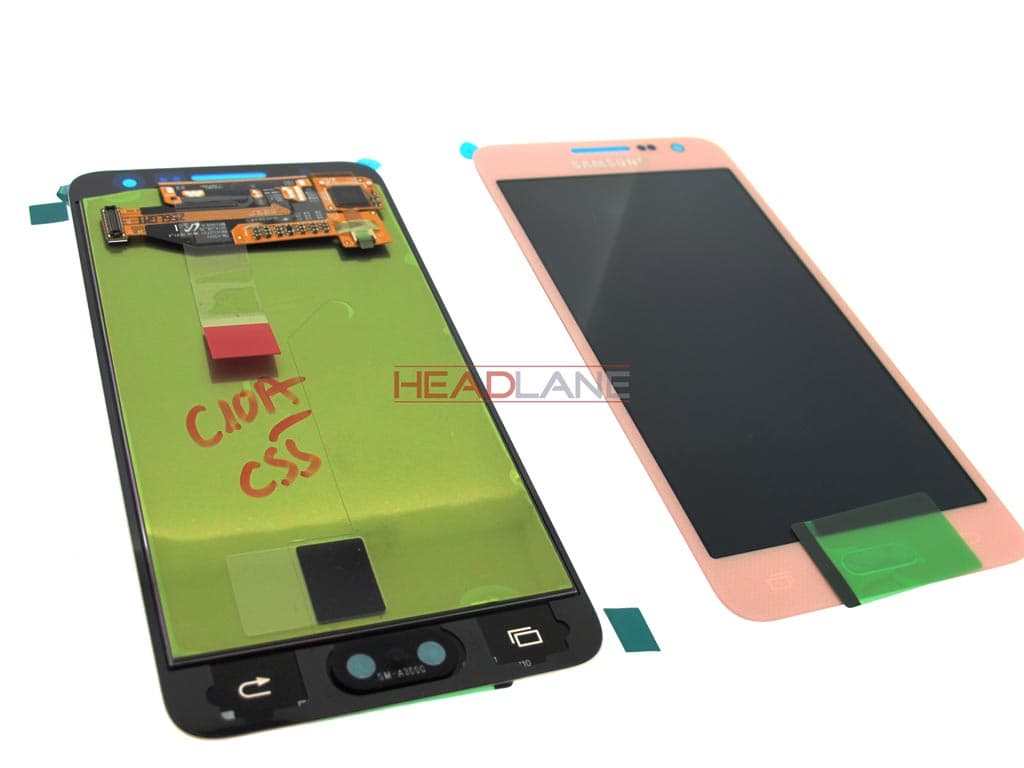 Samsung SM-A300 Galaxy A3 LCD Display / Screen + Touch - Pink 2