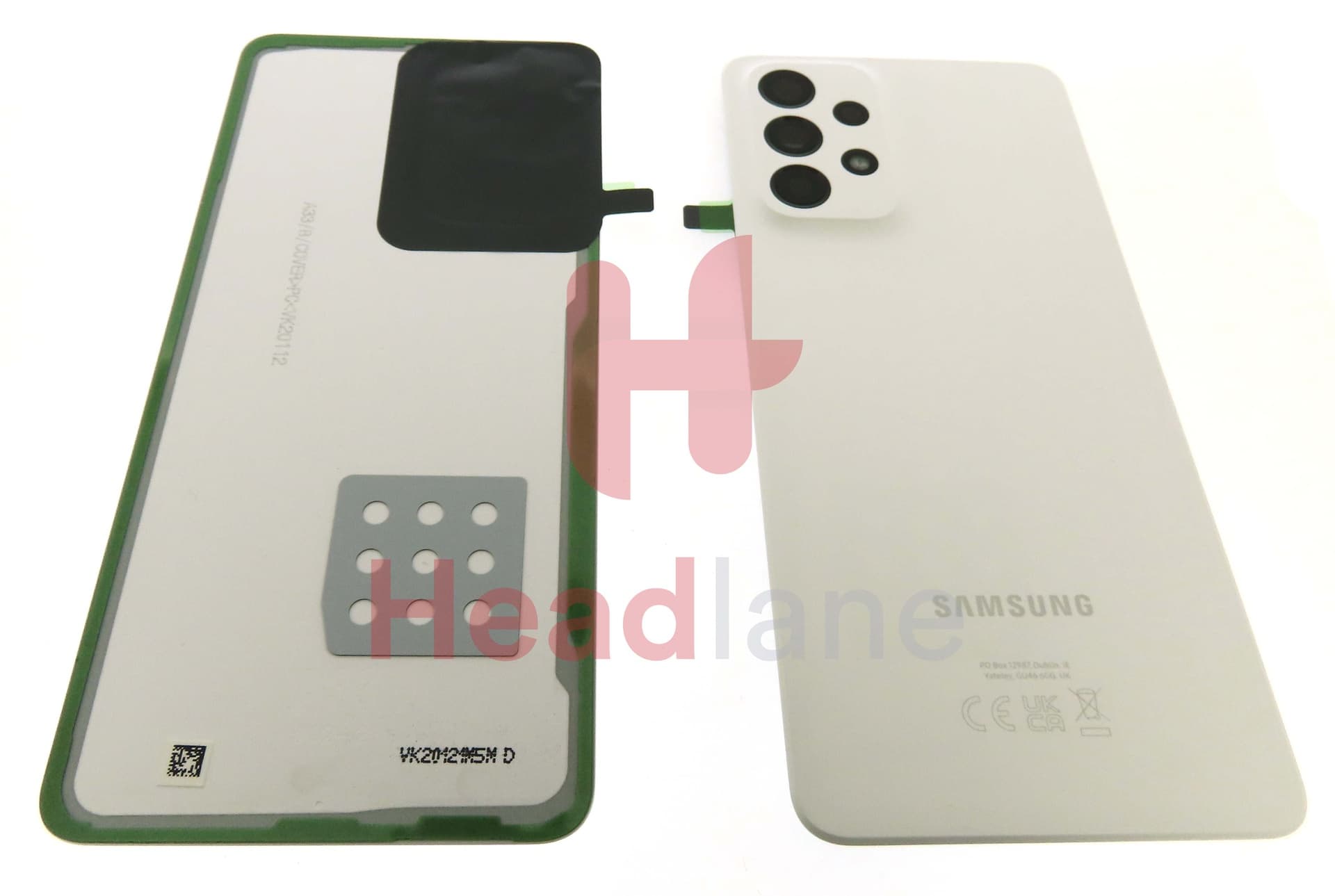 Samsung SM-A336 Galaxy A33 5G Back / Battery Cover - White - view 2