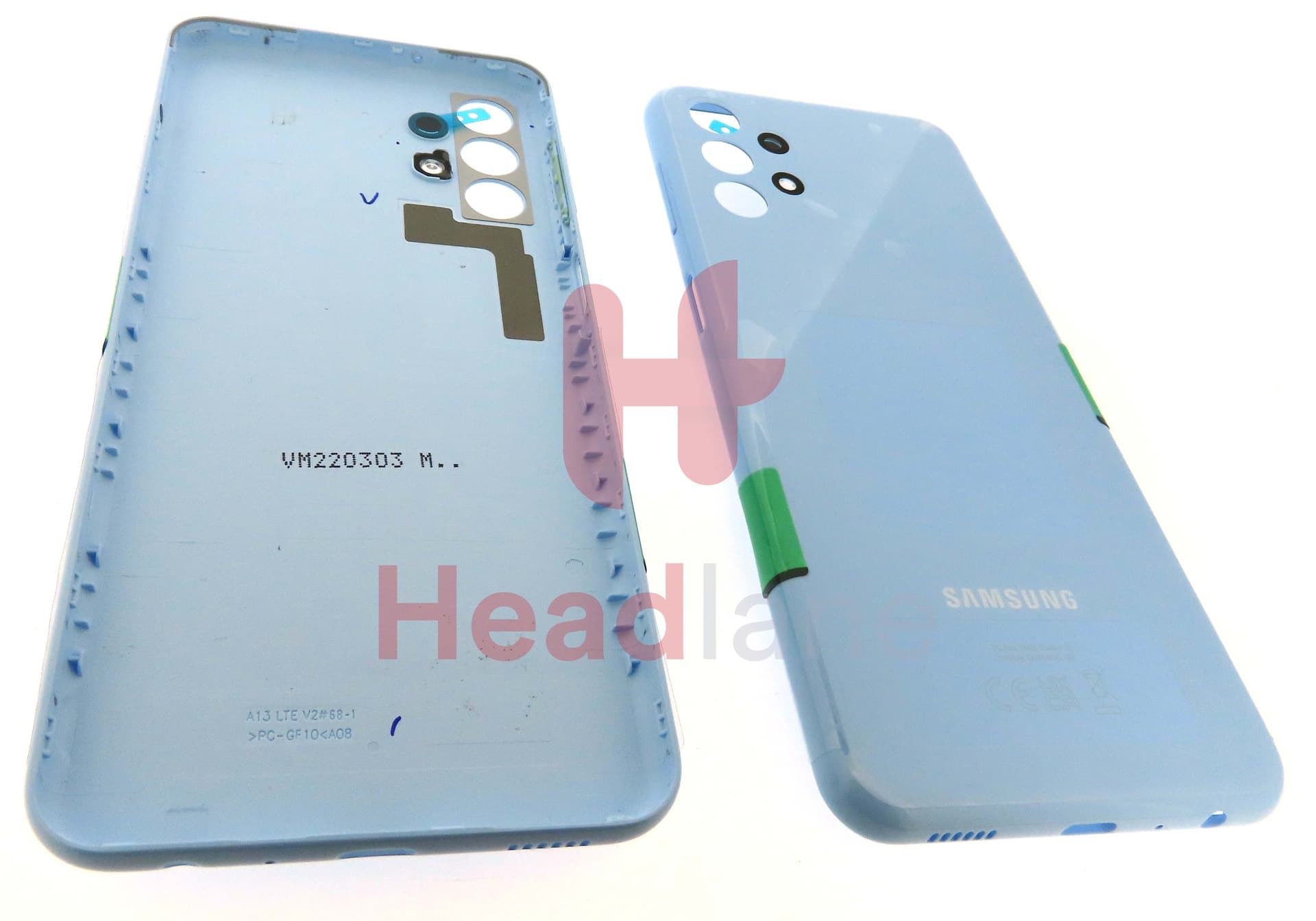Samsung SM-A135 Galaxy A13 Back / Battery Cover - Blue - view 2