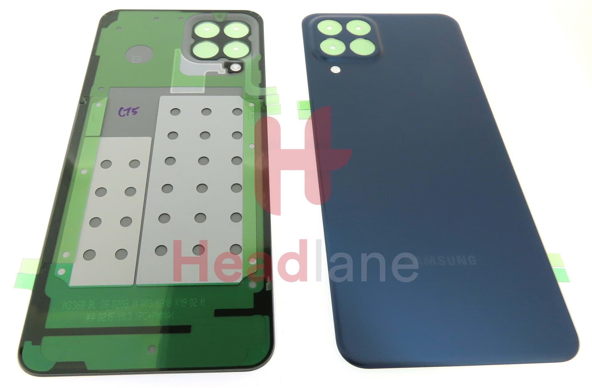 Samsung SM-M336 Galaxy M33 5G Back / Battery Cover - Blue - view 3