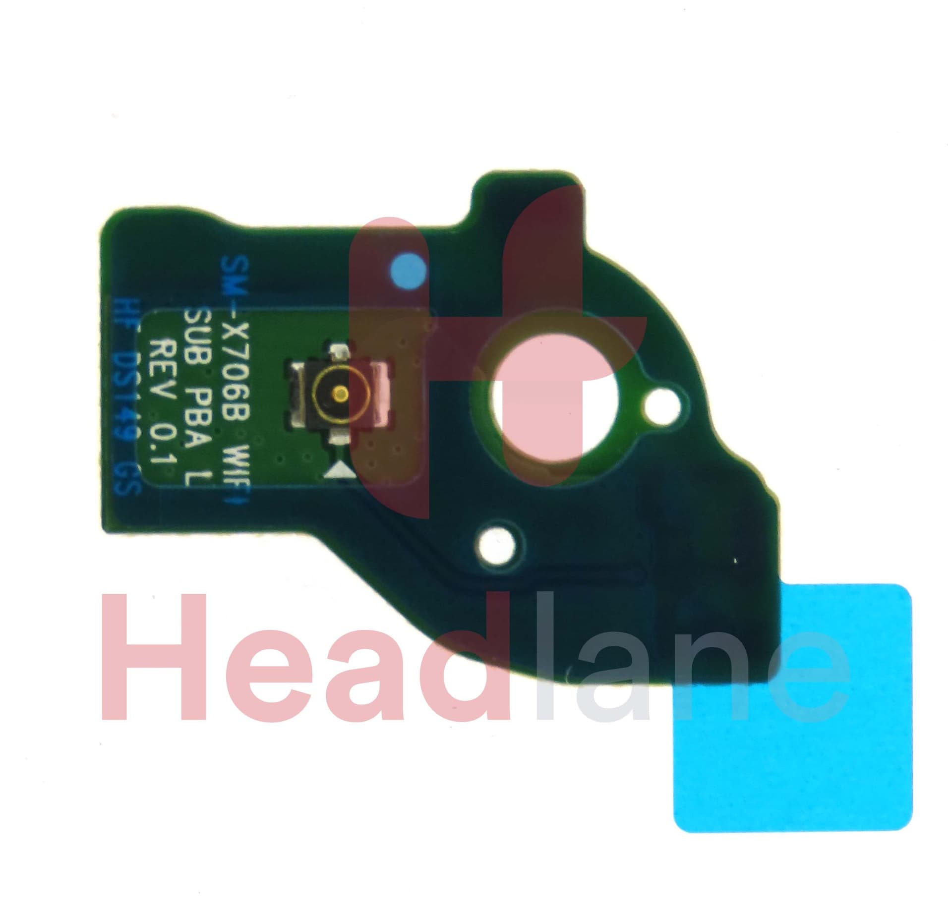 Samsung SM-X700 X706 Galaxy Tab S8 11" WiFi Sub Board - Left - view 2