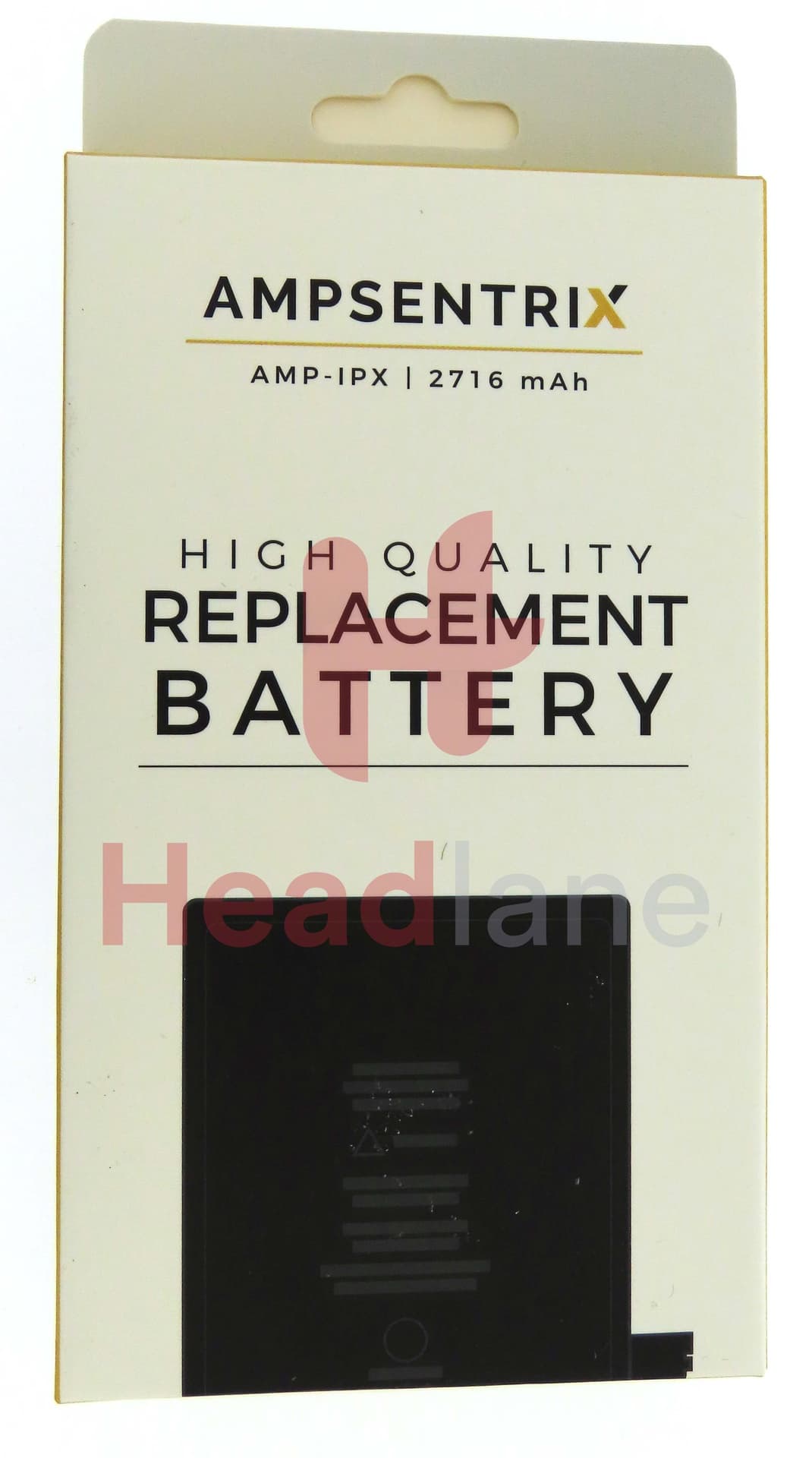 Apple iPhone X Compatible Replacement Battery (AmpSentrix) - view 3