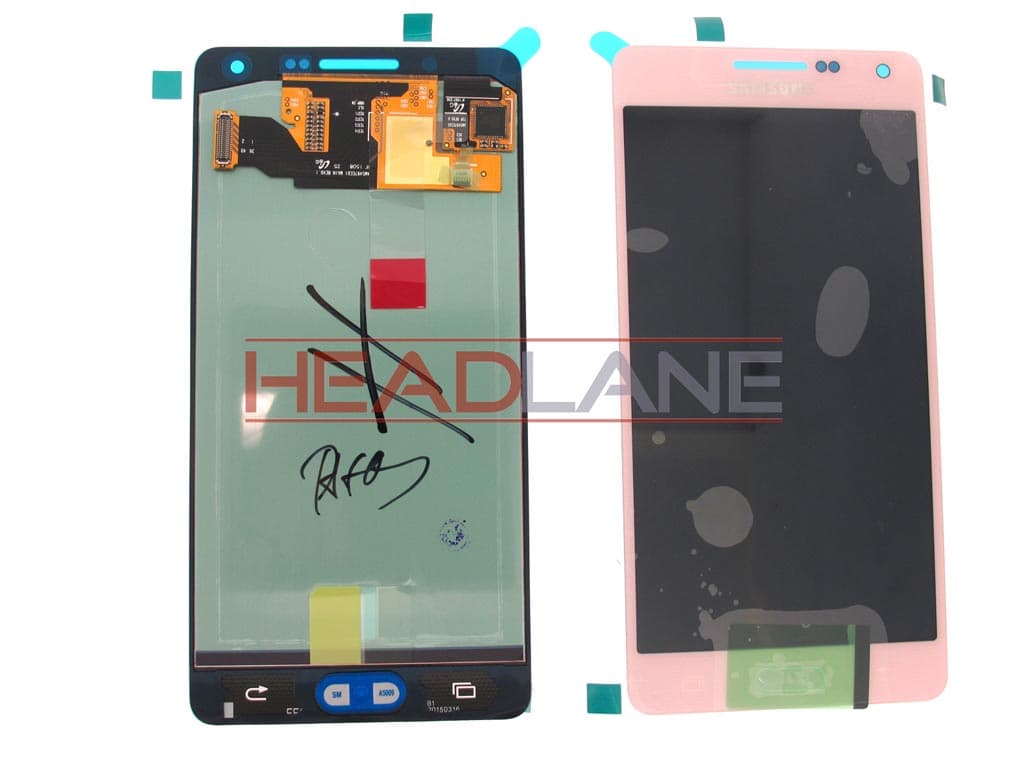 Samsung SM-A500 Galaxy A5 LCD Display / Screen + Touch - Pink - view 3