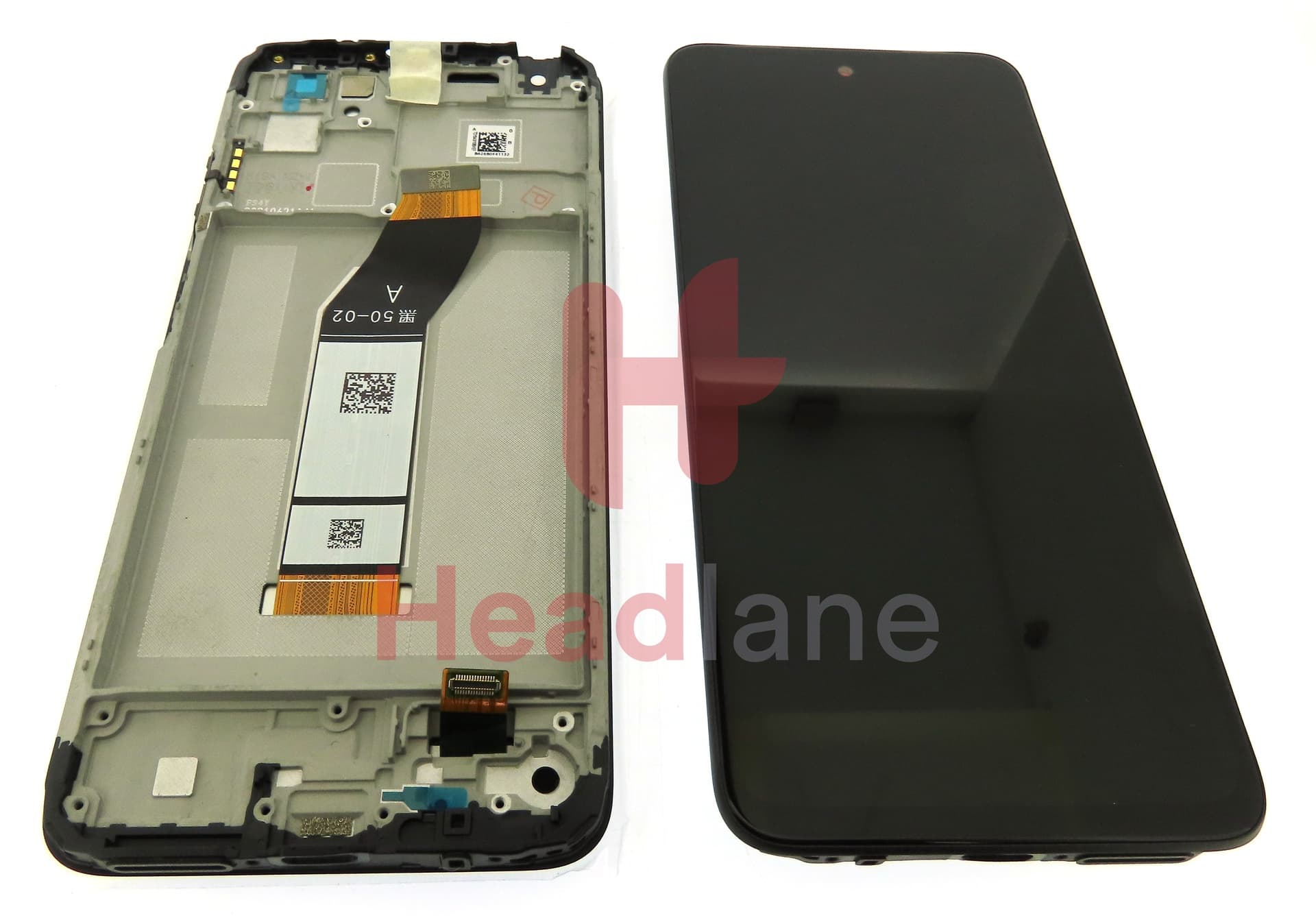 Xiaomi Redmi 10 LCD Display / Screen + Touch - Black - view 3