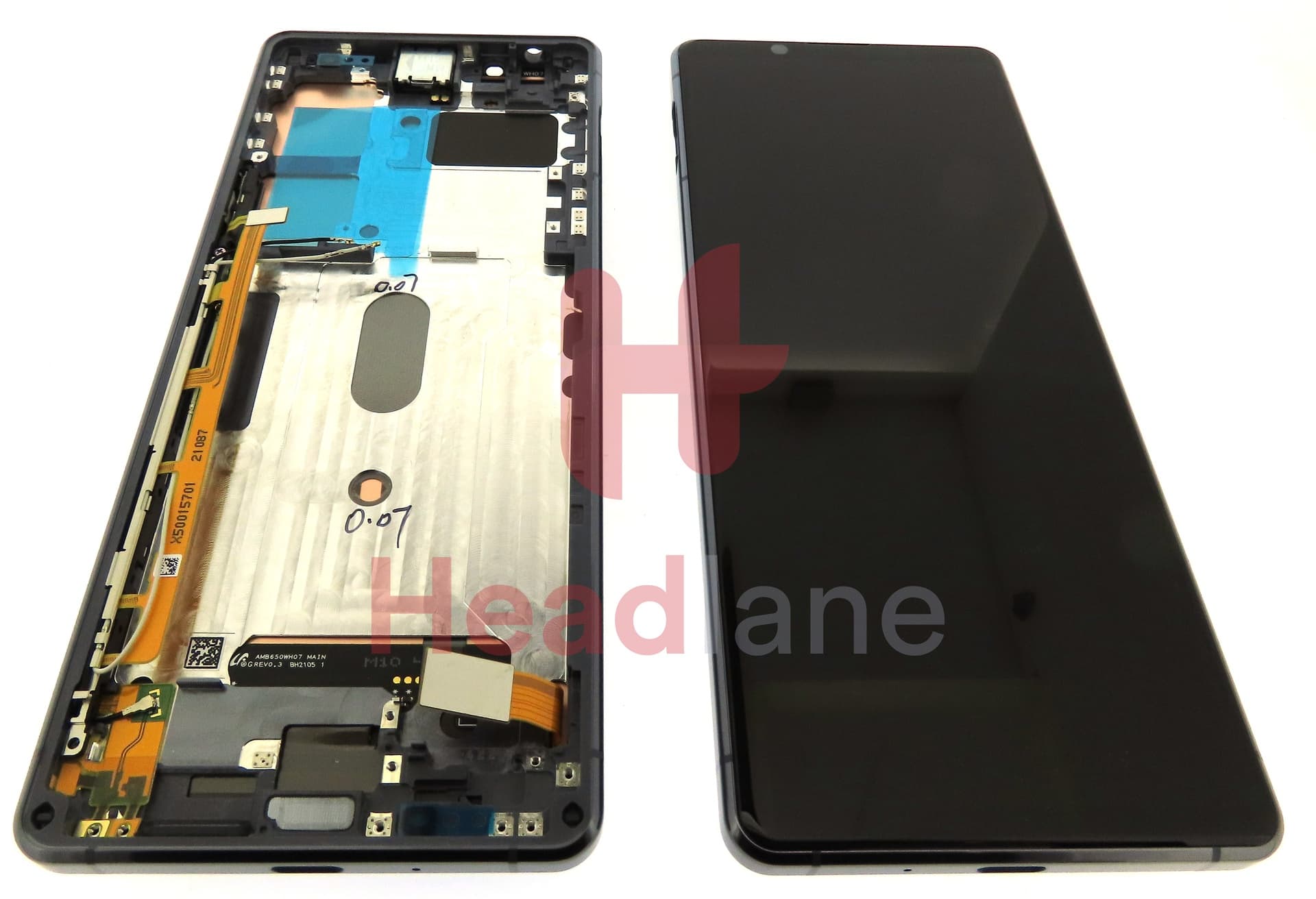 Sony XQ-AT51 XQ-AT52 Xperia 1 II LCD Display / Screen + Touch - Purple - view 3