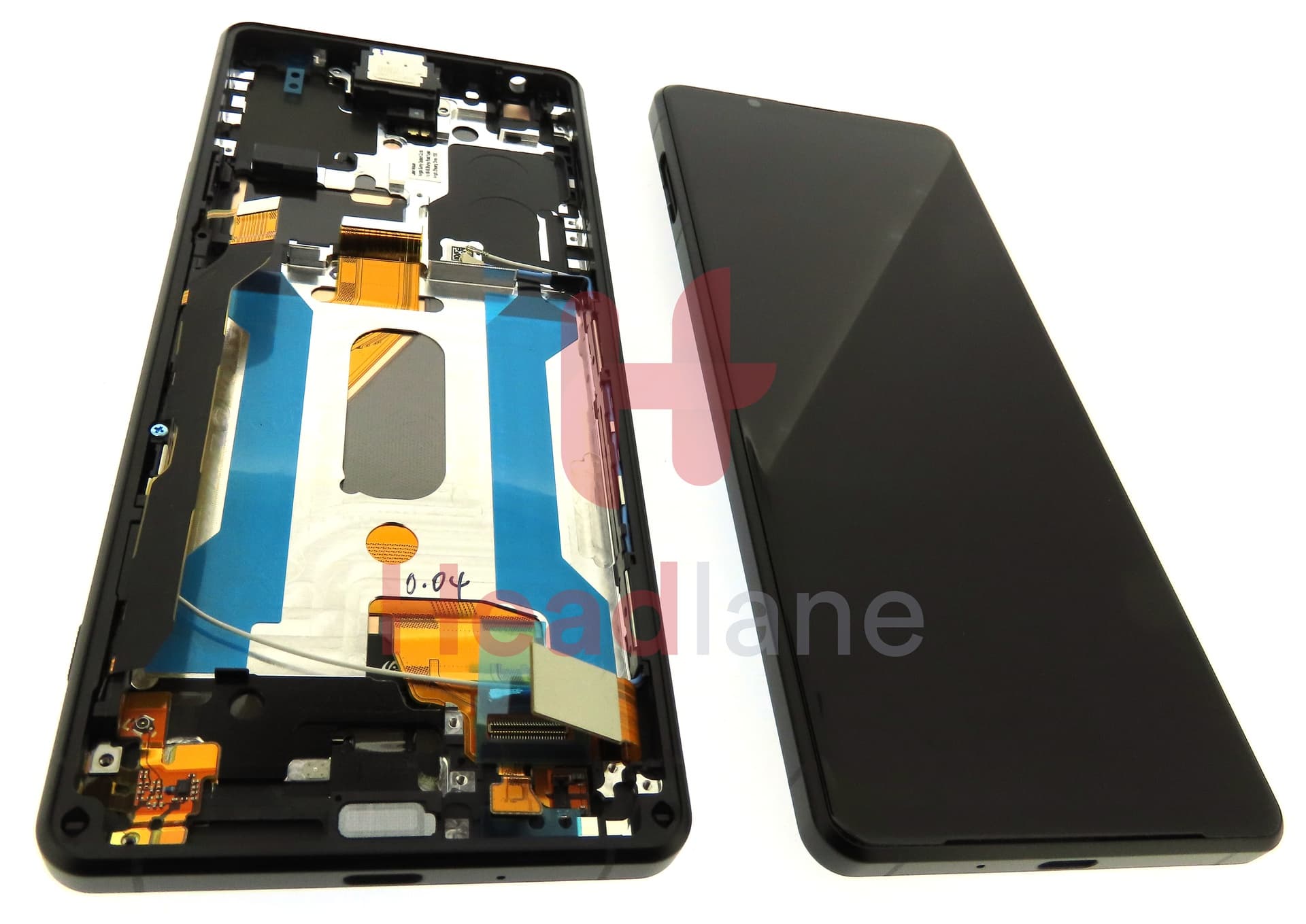 Sony XQ-BC52 XQ-BC62 Xperia 1 III LCD Display / Screen + Touch - Black - view 2