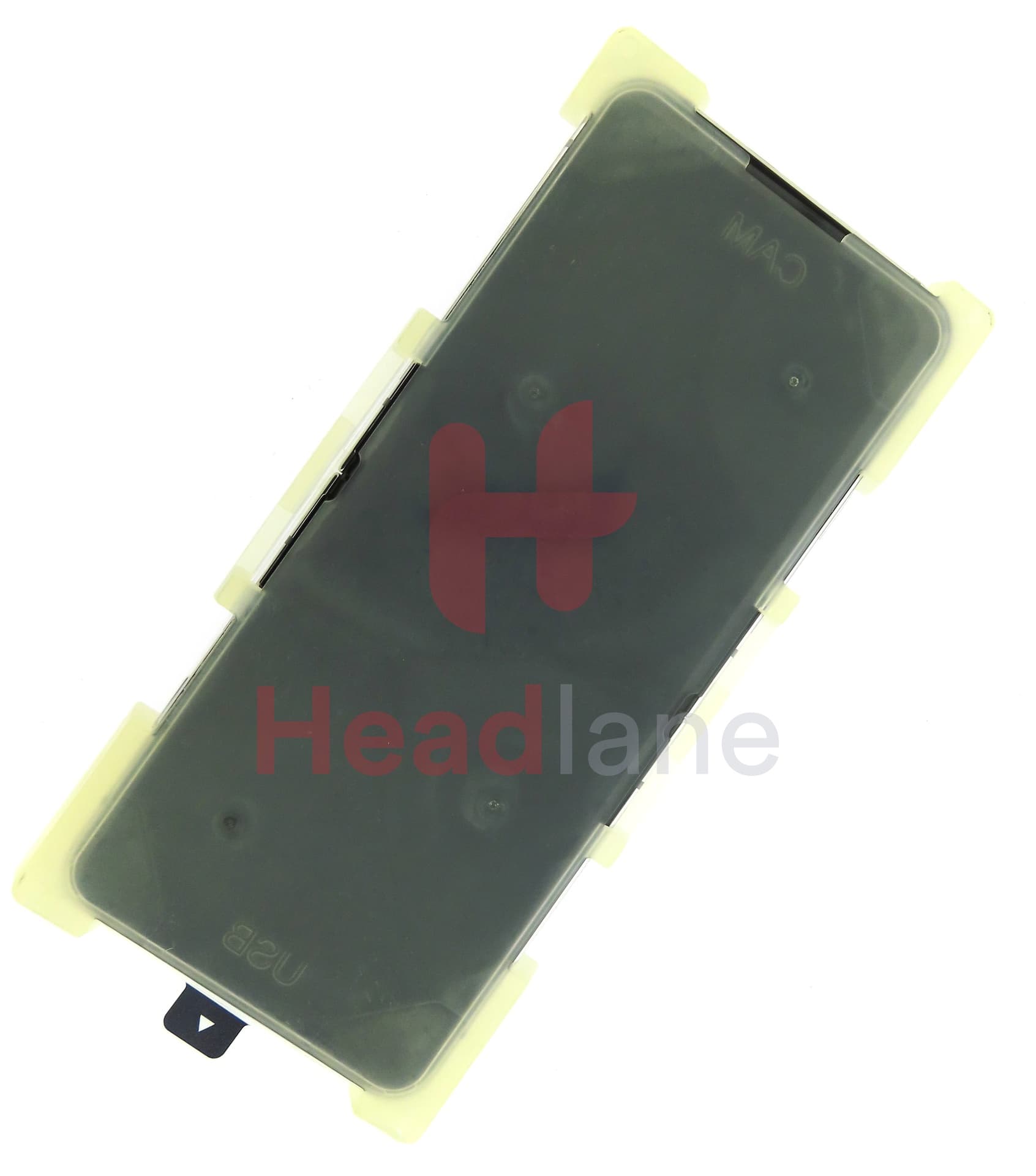 Samsung SM-F711 Galaxy Z Flip3 5G LCD Display / Screen + Touch - Bespoke Silver (No Camera) - view 3