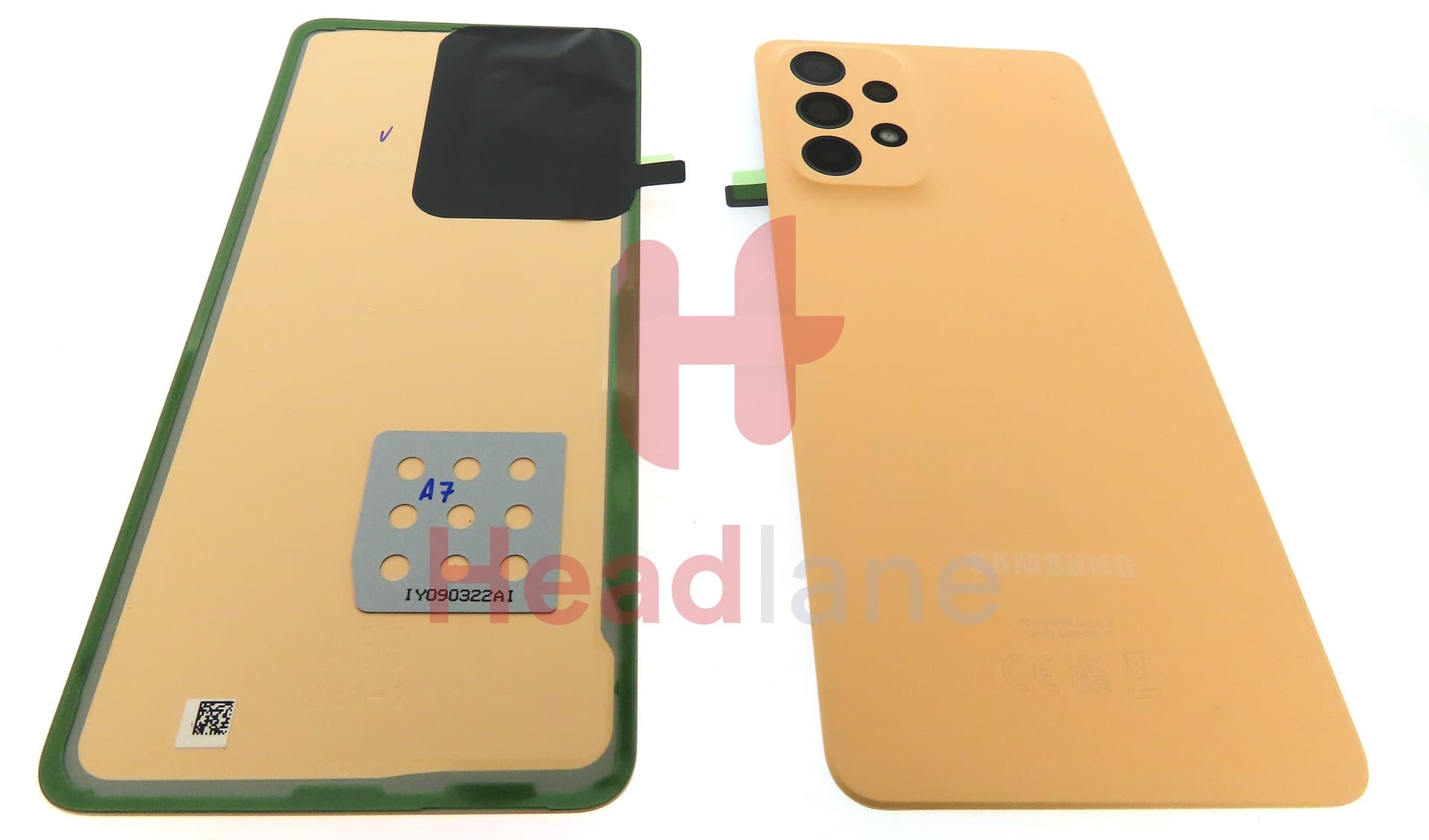 Samsung SM-A336 Galaxy A33 5G Back / Battery Cover - Peach - view 2