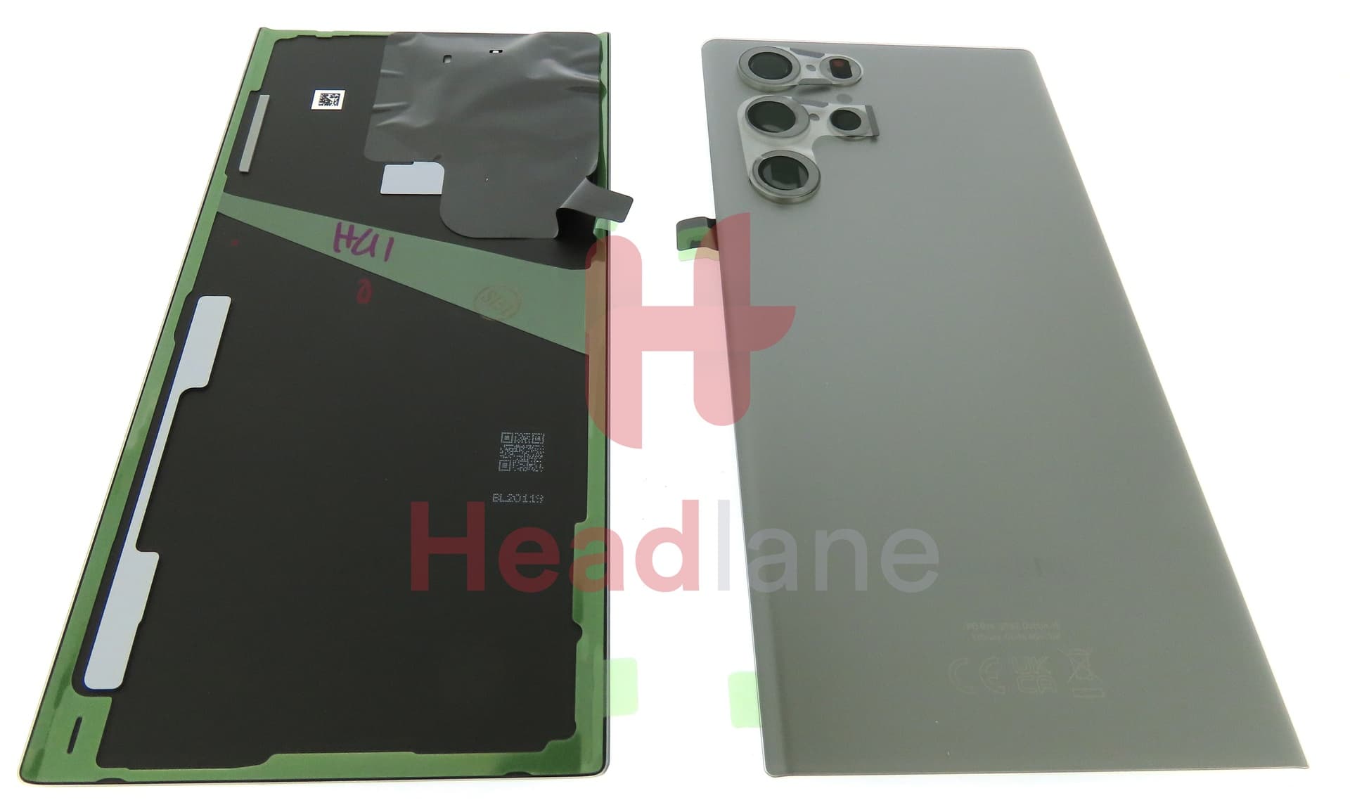 Samsung SM-S908 Galaxy S22 Ultra Back / Battery Cover - Graphite - view 2