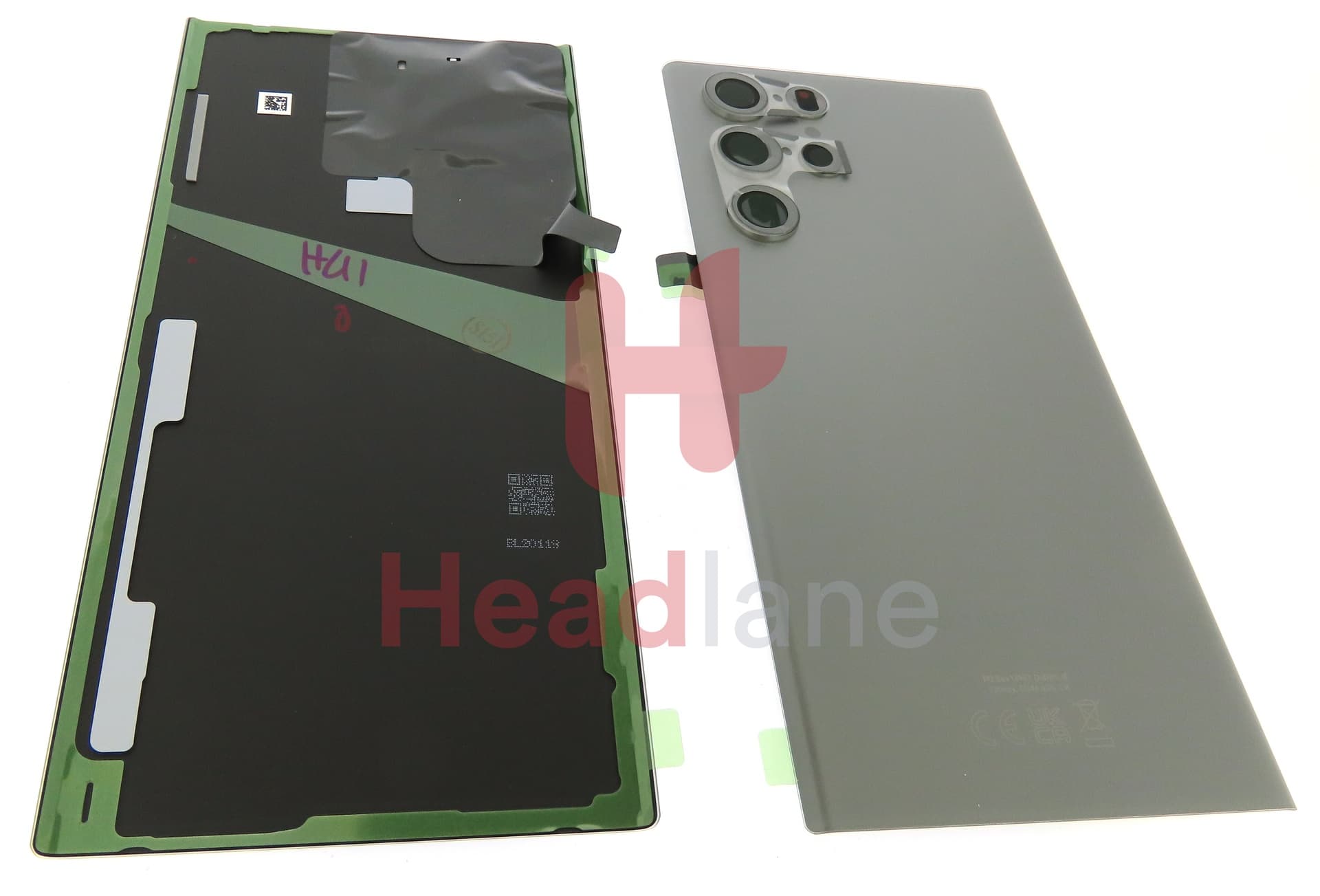 Samsung SM-S908 Galaxy S22 Ultra Back / Battery Cover - Graphite - view 3