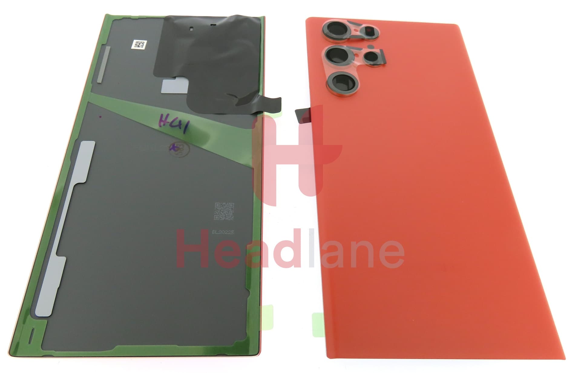 Samsung SM-S908 Galaxy S22 Ultra Back / Battery Cover - Red - view 2