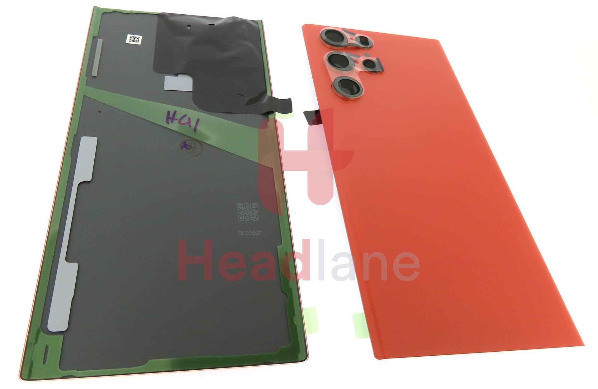 Samsung SM-S908 Galaxy S22 Ultra Back / Battery Cover - Red - view 3